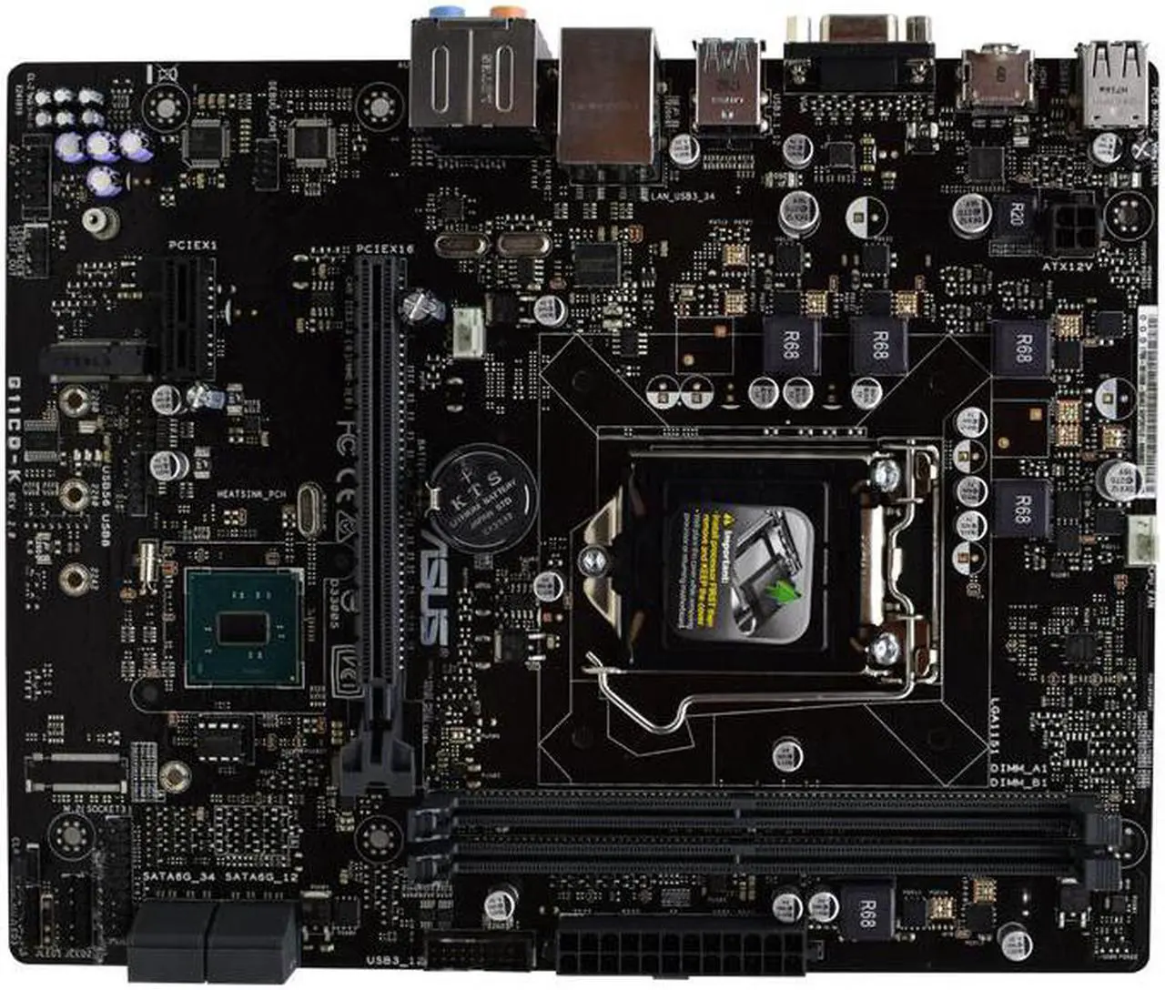 Alt view image 7 of 8 - ASUS G11CD-K LGA 1151 Intel H110 Desktop PC Motherboard DDR4 Core i3 i5 i7 Cpus HDMI USB 3.0 SATA3.0 PCI-E 3.0 X16 Slot