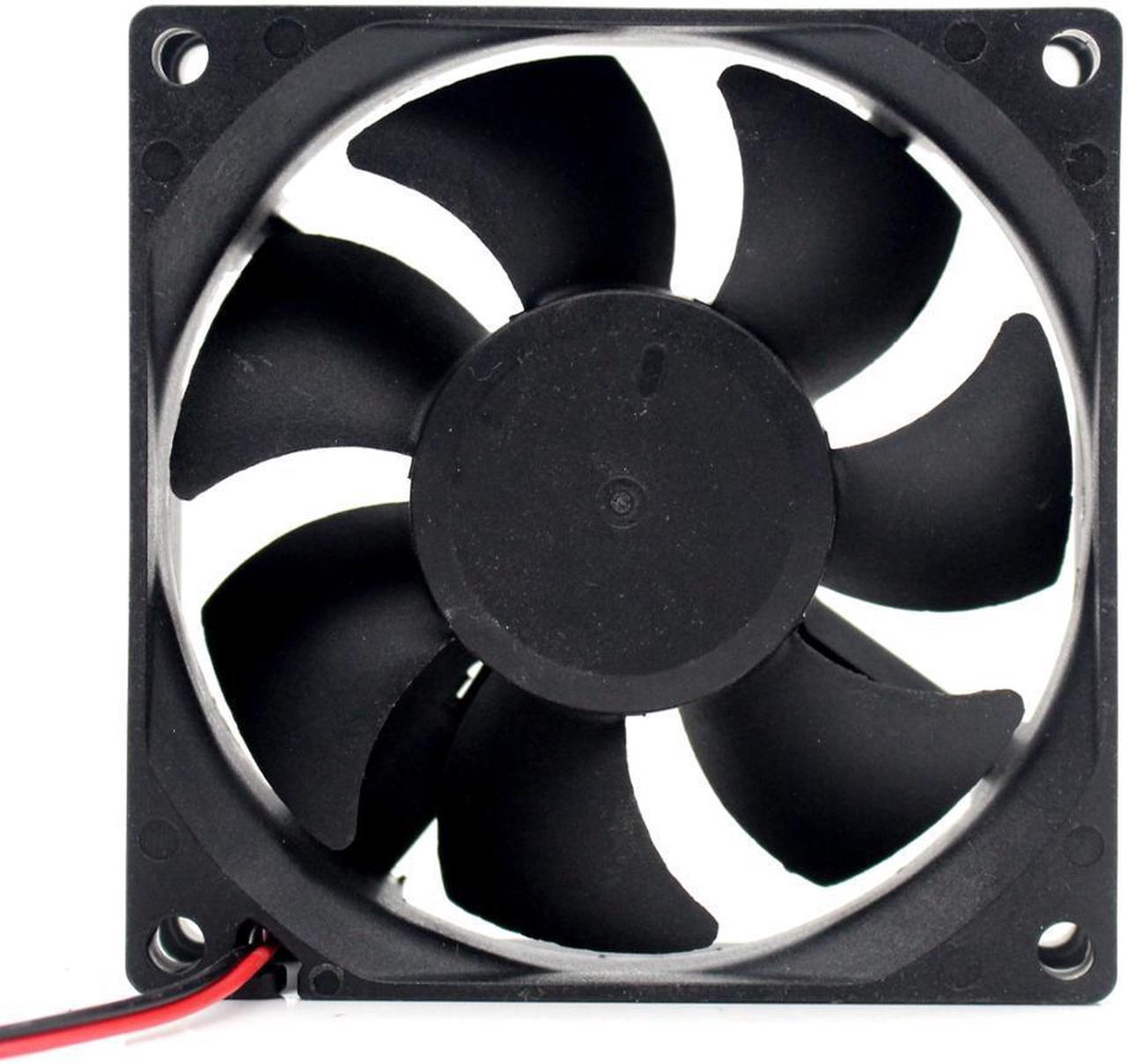 DC 18V fan 80 * 80 * 25mm 18V 8025 2-wire 8cm barbecue stove fan DC cooling fan