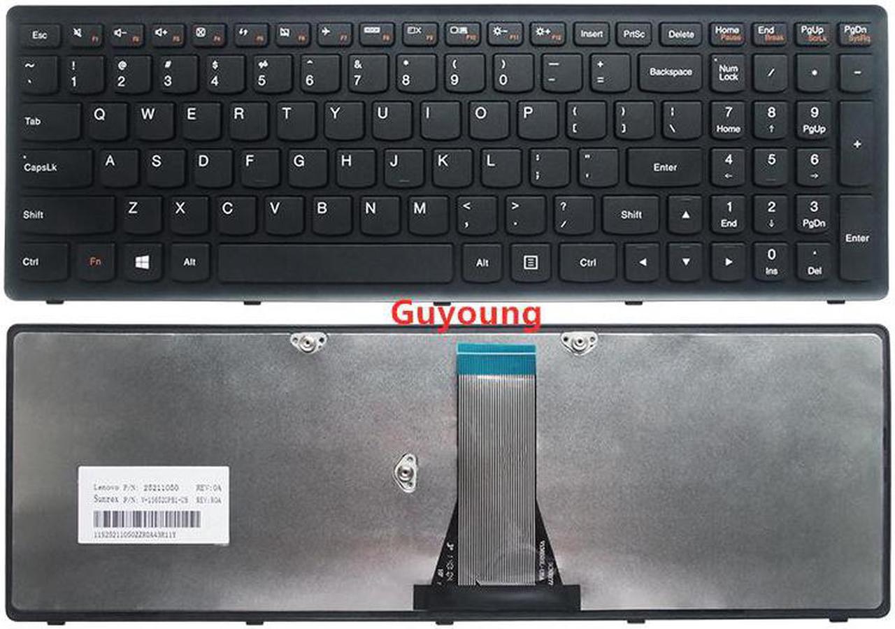 Clavier anglais américain d'ordinateur portable Lenovo, pour IdeaPad G500C G500S G500H S500 S500C G505s G510S S510p Z510