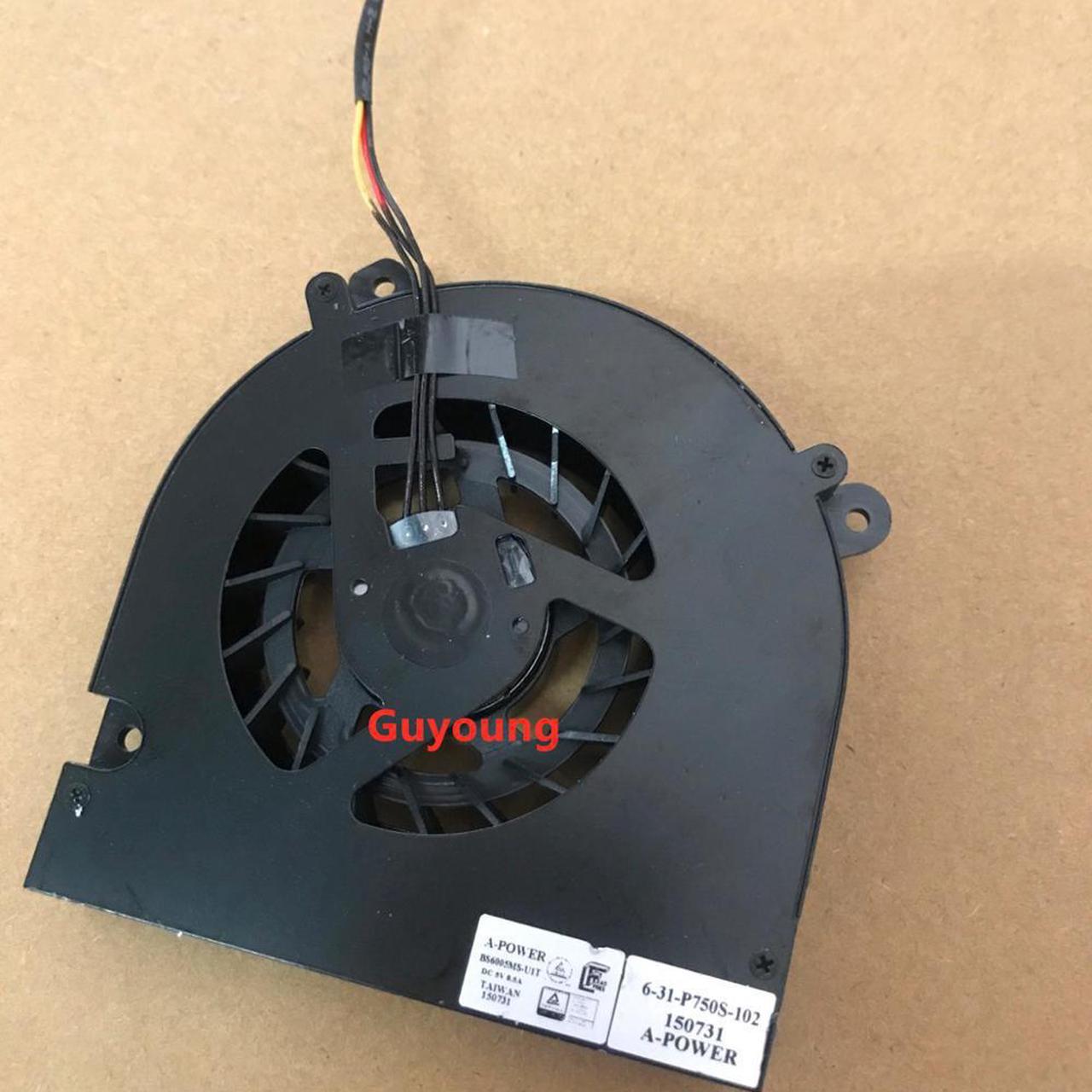 Ventilateur de refroidissement pour cpu, pour Clevo P750ZM-G P870DM-G P775DM-G P750ZM p770zm-g P775DM DM2 DM3, BS6005MS-U1T v