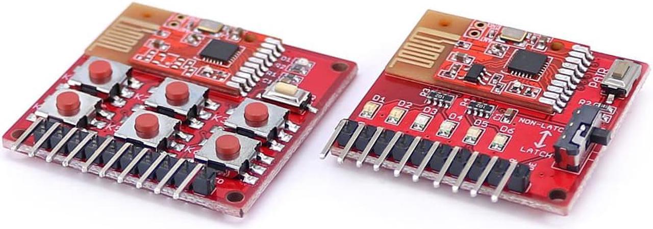Alt view image 3 of 4 - 2.4G 2.5G Wireless Switch Remote Kit 6 Channel Transmitter Receiver Module Without Programming for DIY Onboard Pair Button