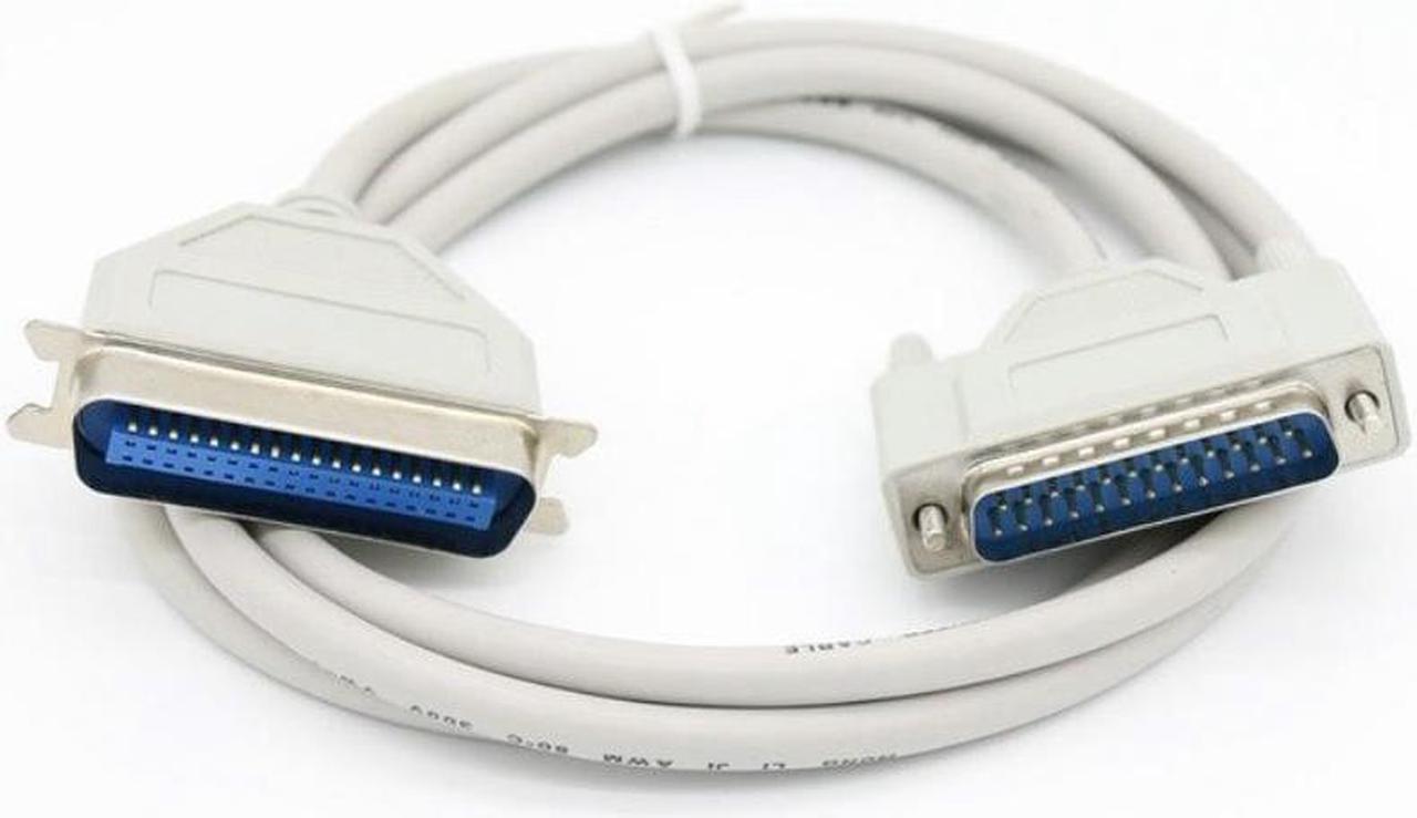 25Pin DB25 Parallel Male To Female LPT Printer DB25 M-M Cable DB25 To 36 Printer  Computer Cable Printer Extending Cable