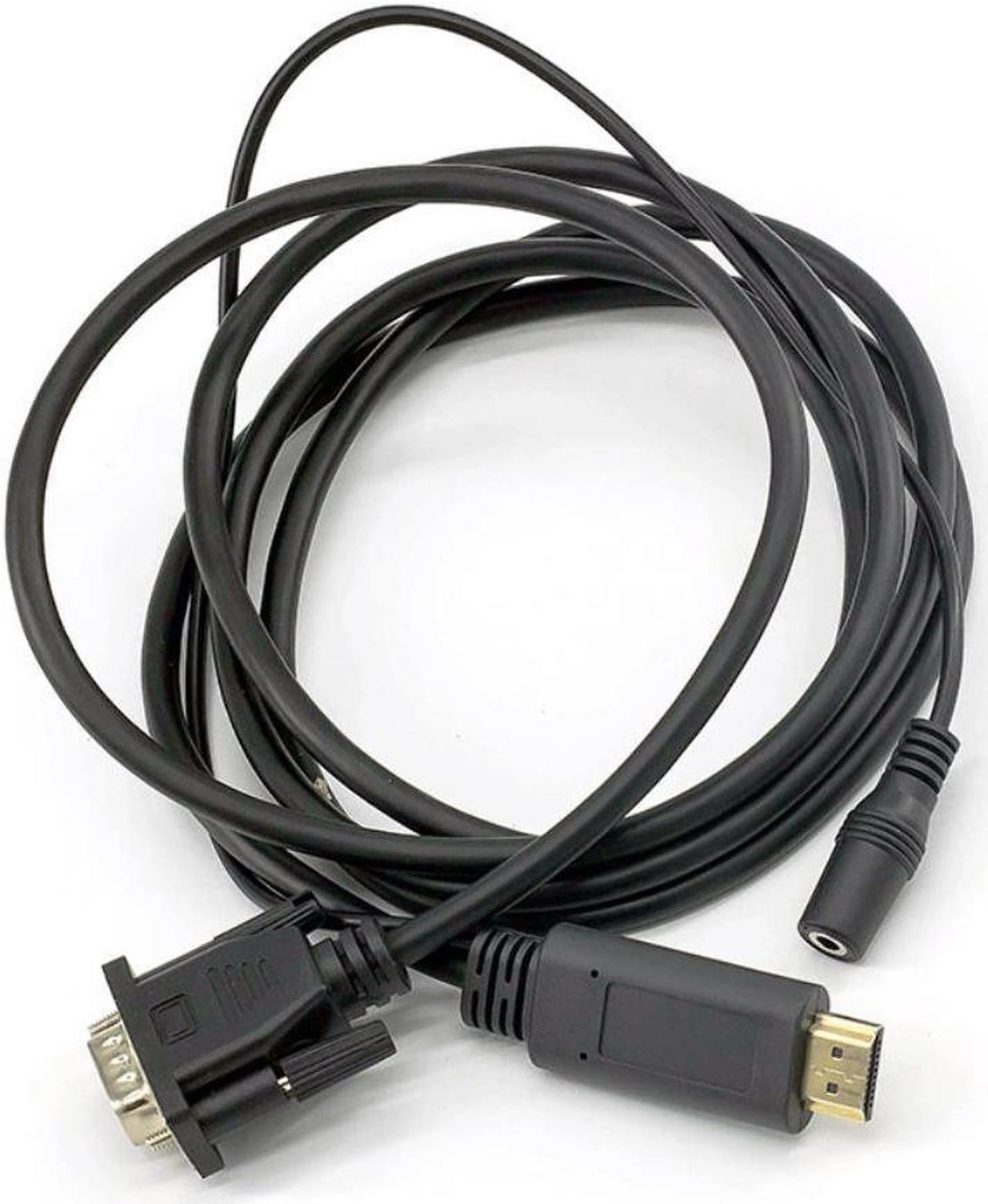 1080P HDMI Compatible VGA Adapter Cable Suitable for Laptop TV Box To Projector Monitor HD TV