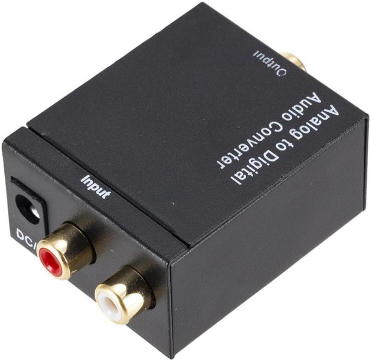 3.5MM Jack Optical Fiber Coaxial Signal To Analog DAC SPDIF Stereo Digital To Analog Audio Converter 2*RCA Amplifier Decoder