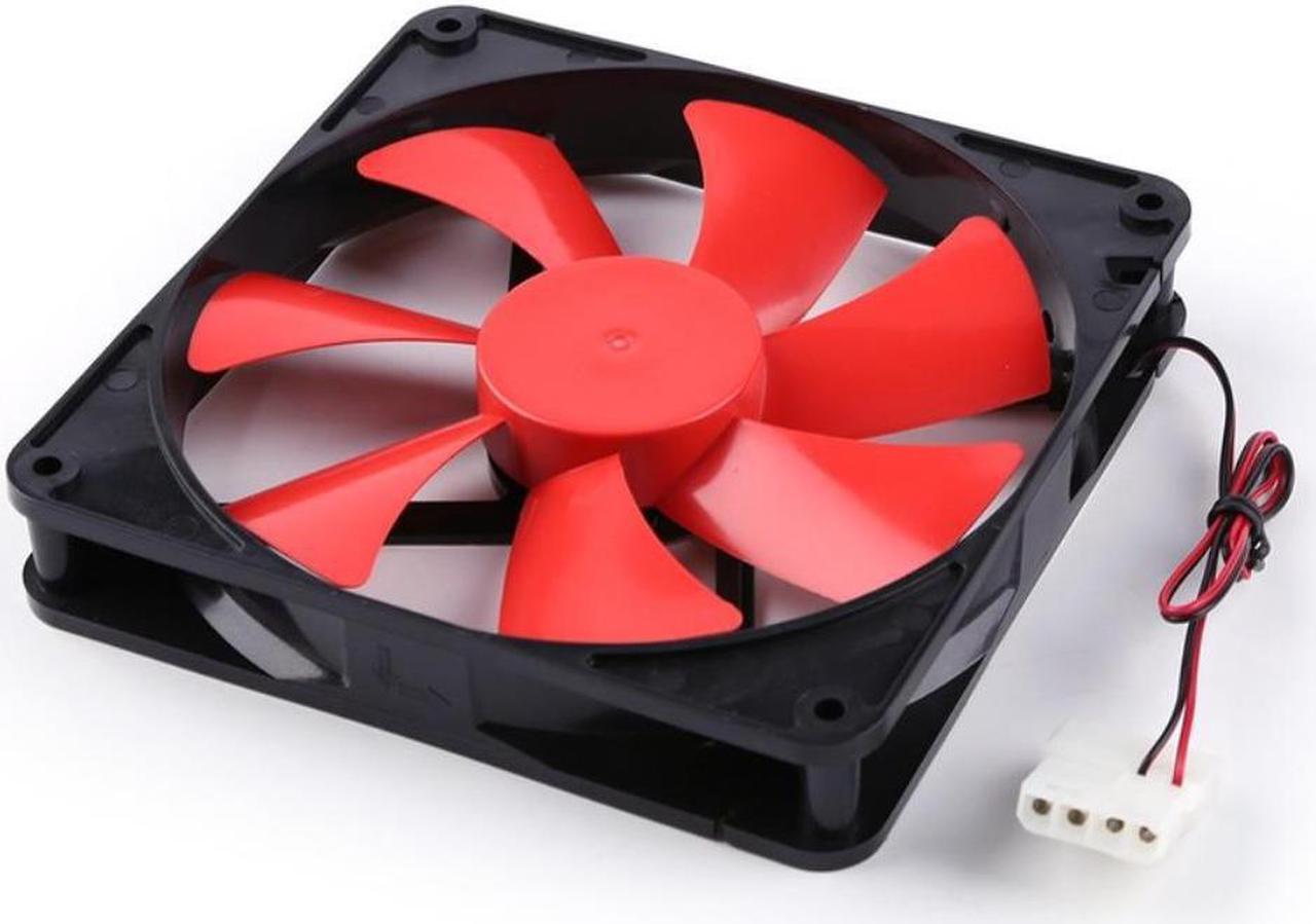 Mini Red and Black Computer Case Silent Small Fan 1405 14CM Case Desktop Radiator Large 4P Fan Computer Components