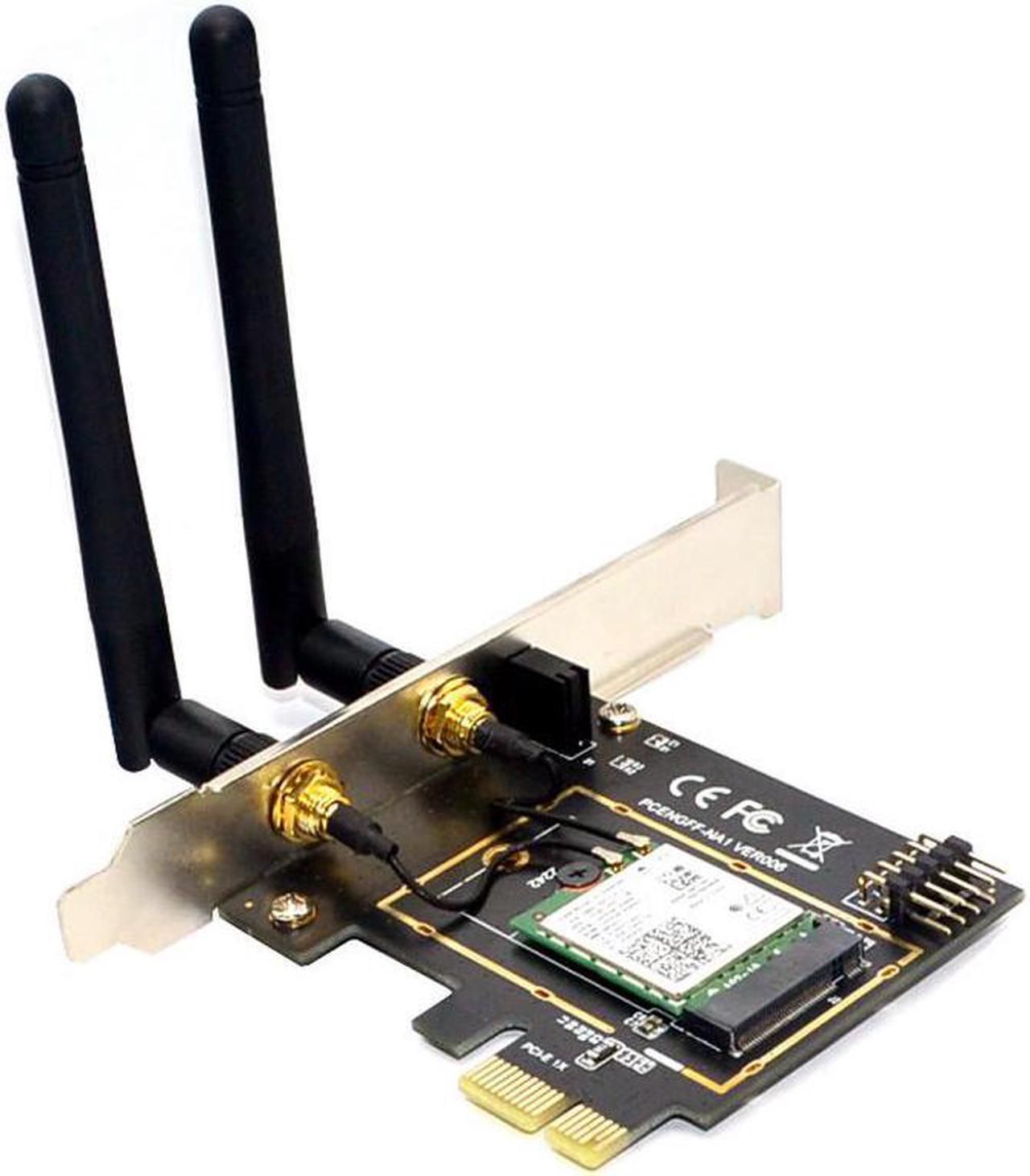 Dual band 2974Mbps Wifi 6 Intel AX200 PCIe Wireless Wifi Adapter 2.4G/5Ghz 802.11ac/ax Bluetooth 5.0 AX200NGW Card Desktop PC