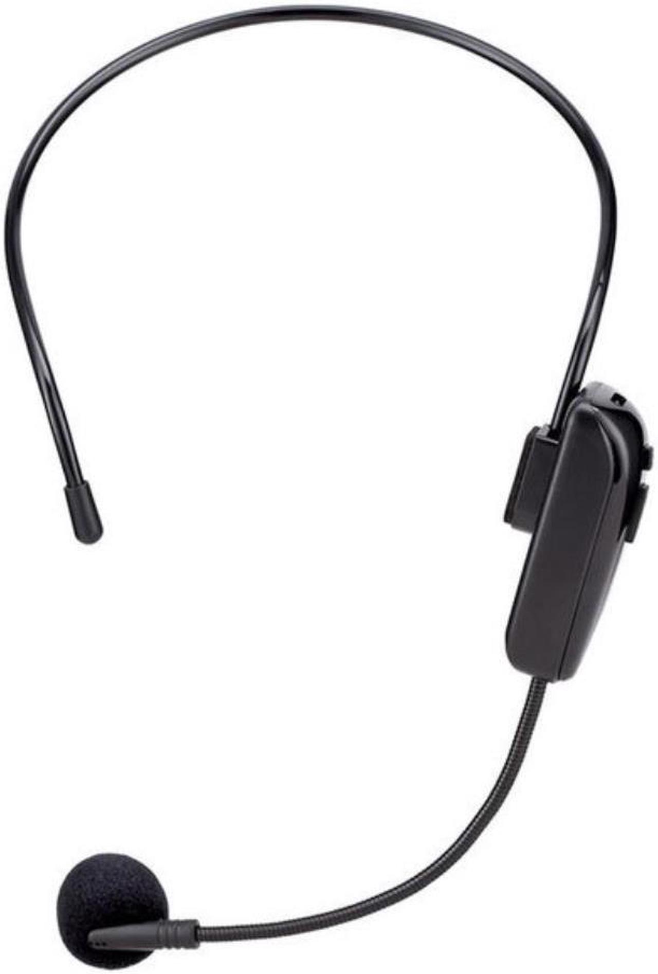 FM Headset Microphone Professional Wireless Head-Wear Mic Voice Amplifier For Speech Teaching