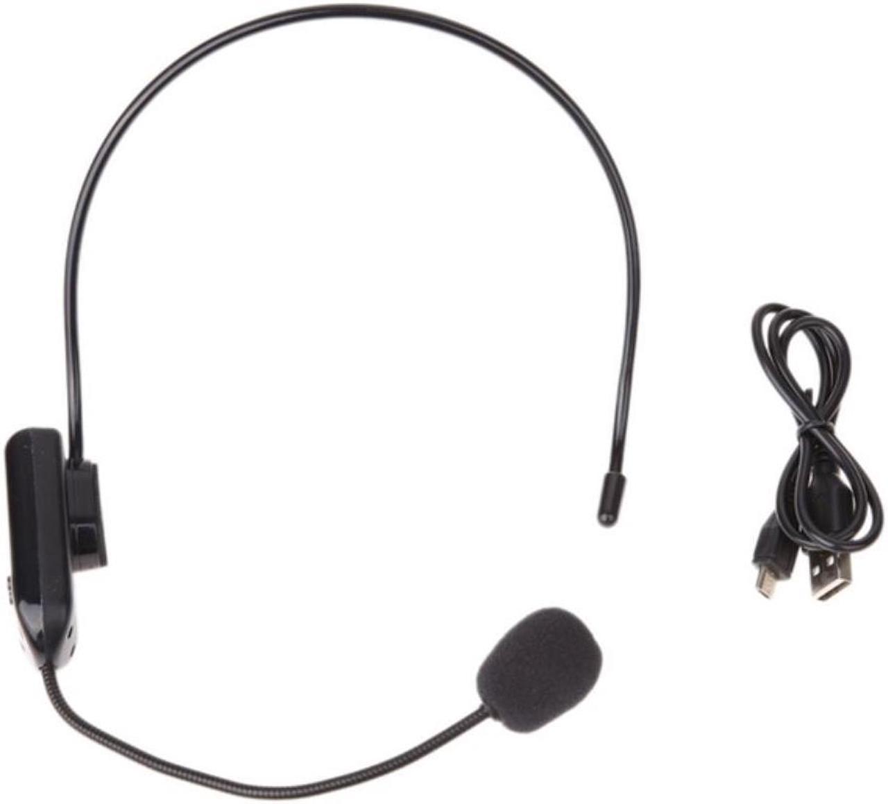 Wireless Microphone Headset,For Voice Amplifier Megaphone Radio Mic For Loudspeaker For Stage Speakers, Conferenceetc