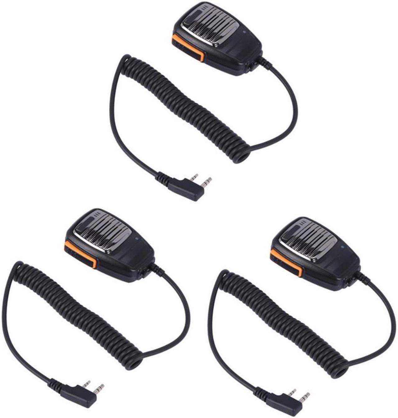 3X Speaker Microphone Microphone For Baofeng UV-5R UV5R UV-5RE UV-B6 BF-BF-UVB2 Baofeng Two-Way