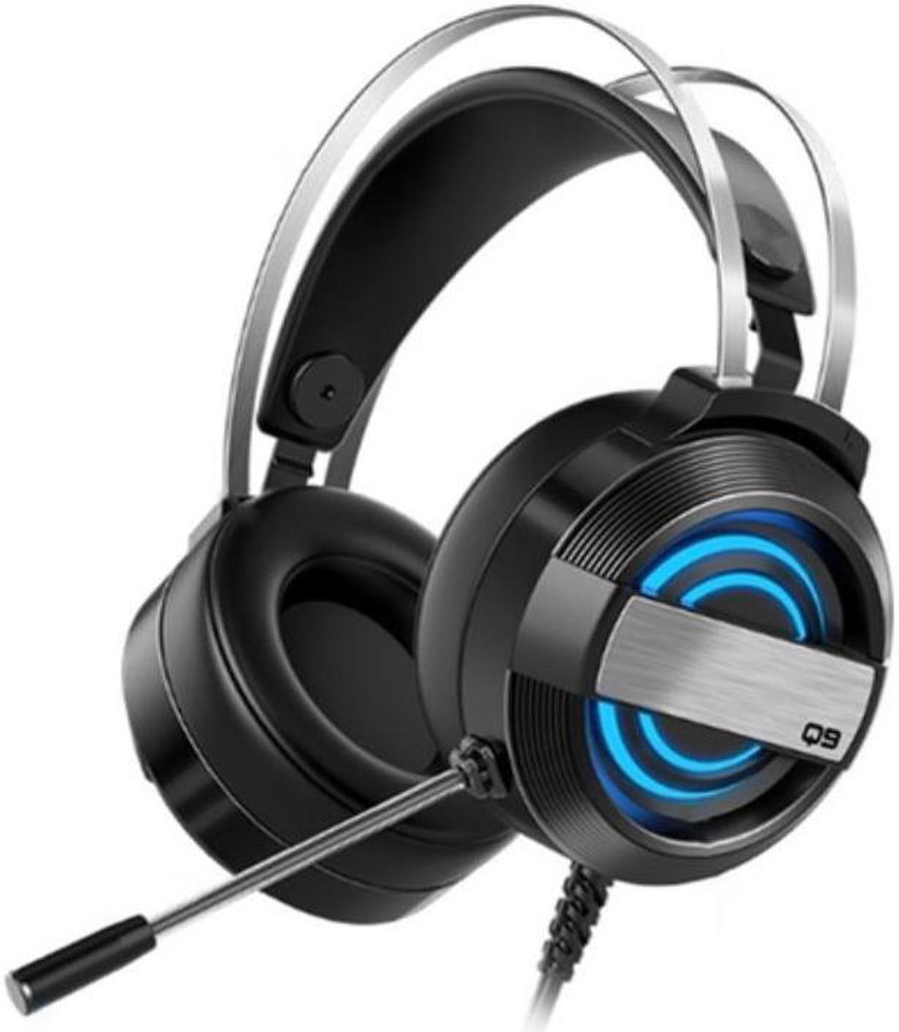 Q9 Head-Mounted Computer Headset Wired Headset Desktop Gaming Microphone Wired Bluetooth Gaming Headset