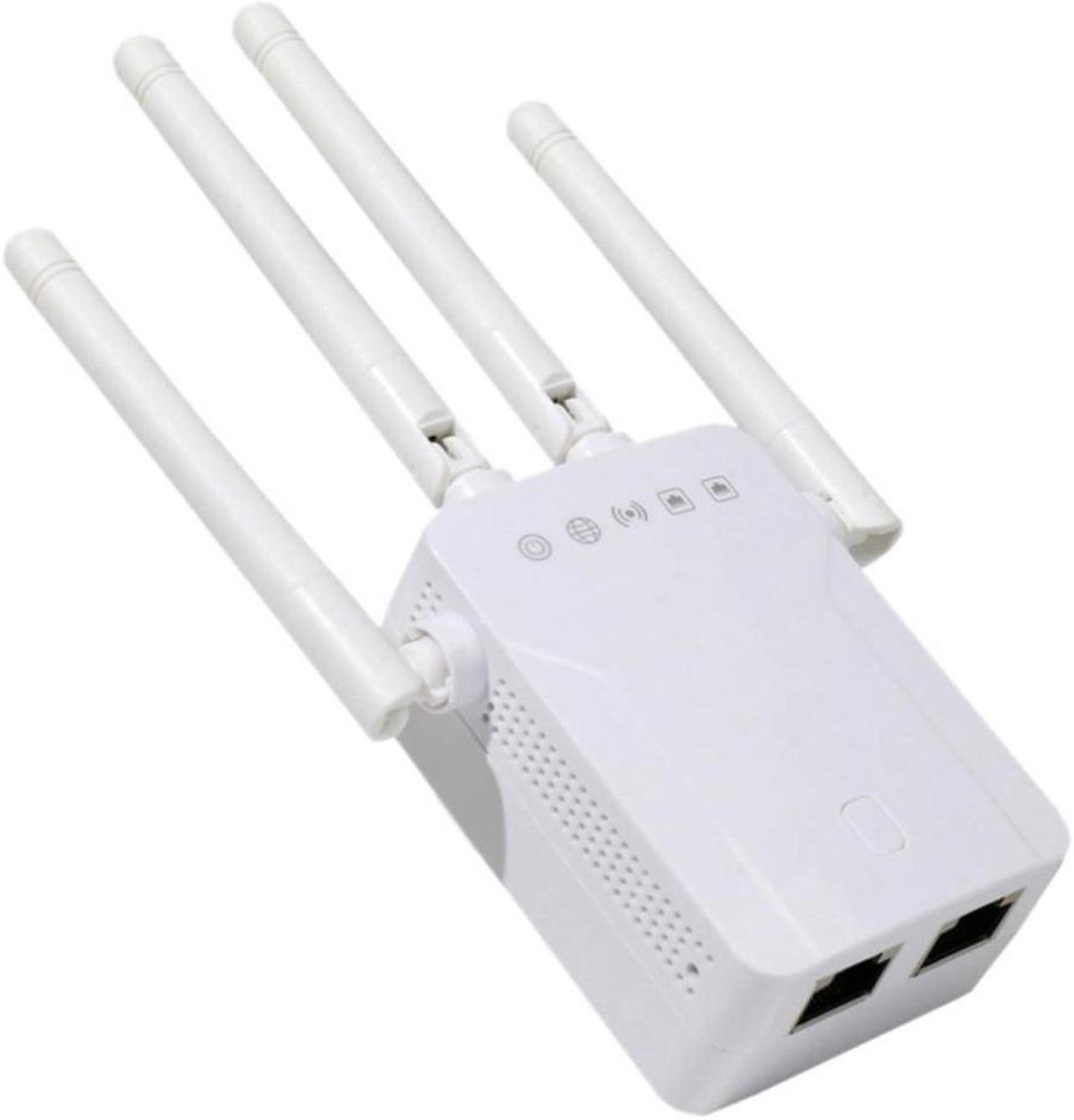 Wifi Extender Through the Wall 3000 Square Feet Coverage 300Mbps Booster with Ethernet Port for the House