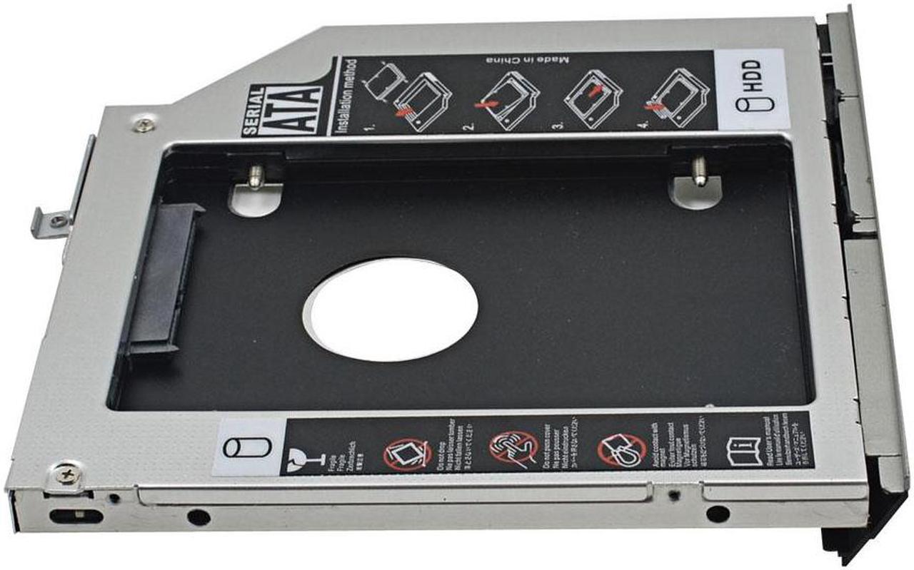 Caddie pour disque dur externe HDD, 1 to, 2ème génération, 9.5mm, SATA 3.0, 2.5 pouces, adaptateur pour HP EliteBook, 2560P, 2570P, Optibay