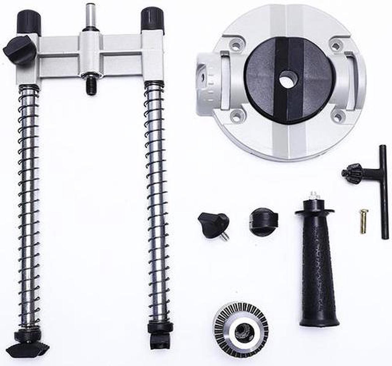 Guide de perçage Portable pour trous à angles multiples, localisateur de gabarit de forage à centrage automatique, perceuses électriques, Base de support, outils électriques pour le travail du bois