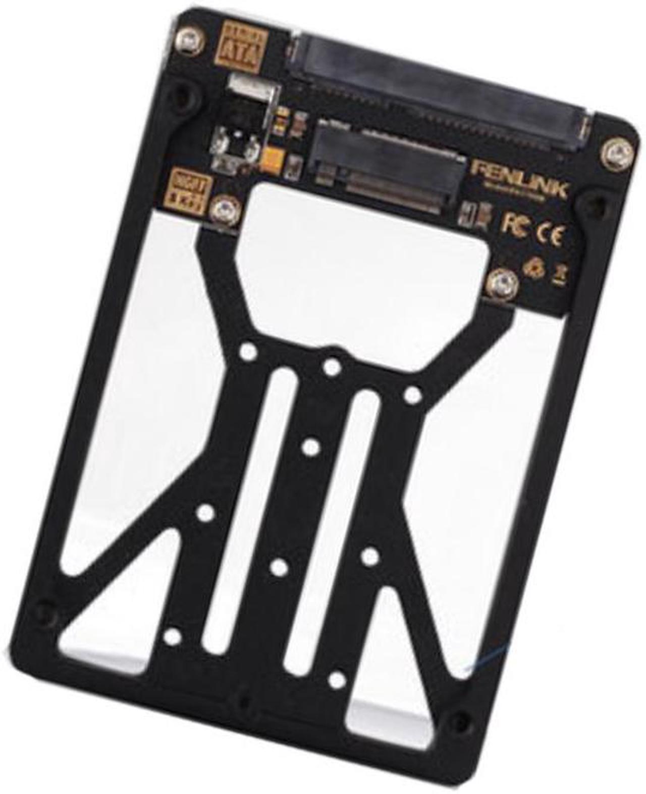 Support adaptateur de disque dur SATA M.2 à 2.5 pouces, interface M2, disque dur SSD à support métallique SATA 2.5 pouces