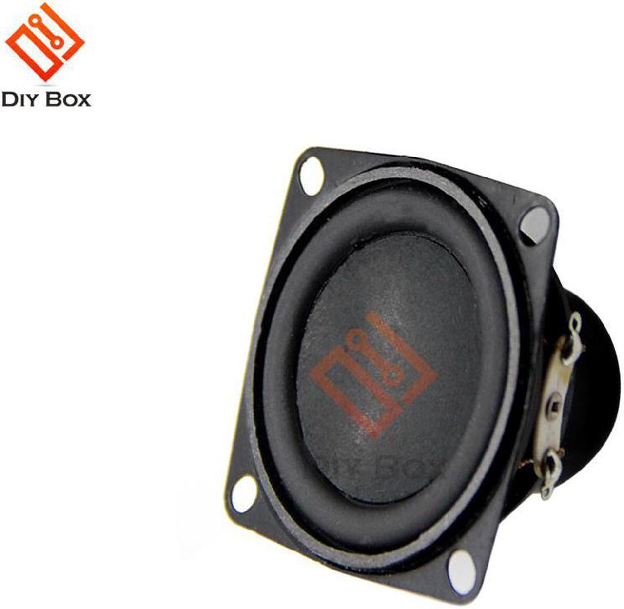 53mm 2 Inch Mini Audio Portable Speakers 4 Ohm 10W Internal Magnetic Loudspeaker with Fixing Hole DIY Home Theater Sound System