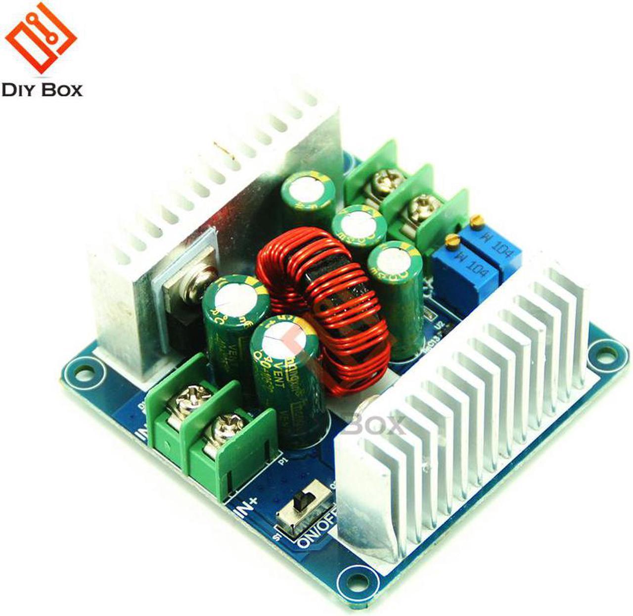 300W 20A DC Buck Converter Step Down Power Supply Module Adjustable Constant Current Power Module with LED Driver Heatsink