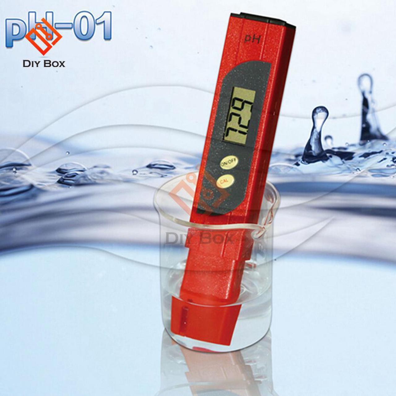 PH Meter 0.01 PH High Precision Water Quality Tester Swimming Pool Aquarium Water Monitor Water Quality Meter PH/ATC/TDS/EC/TEMP