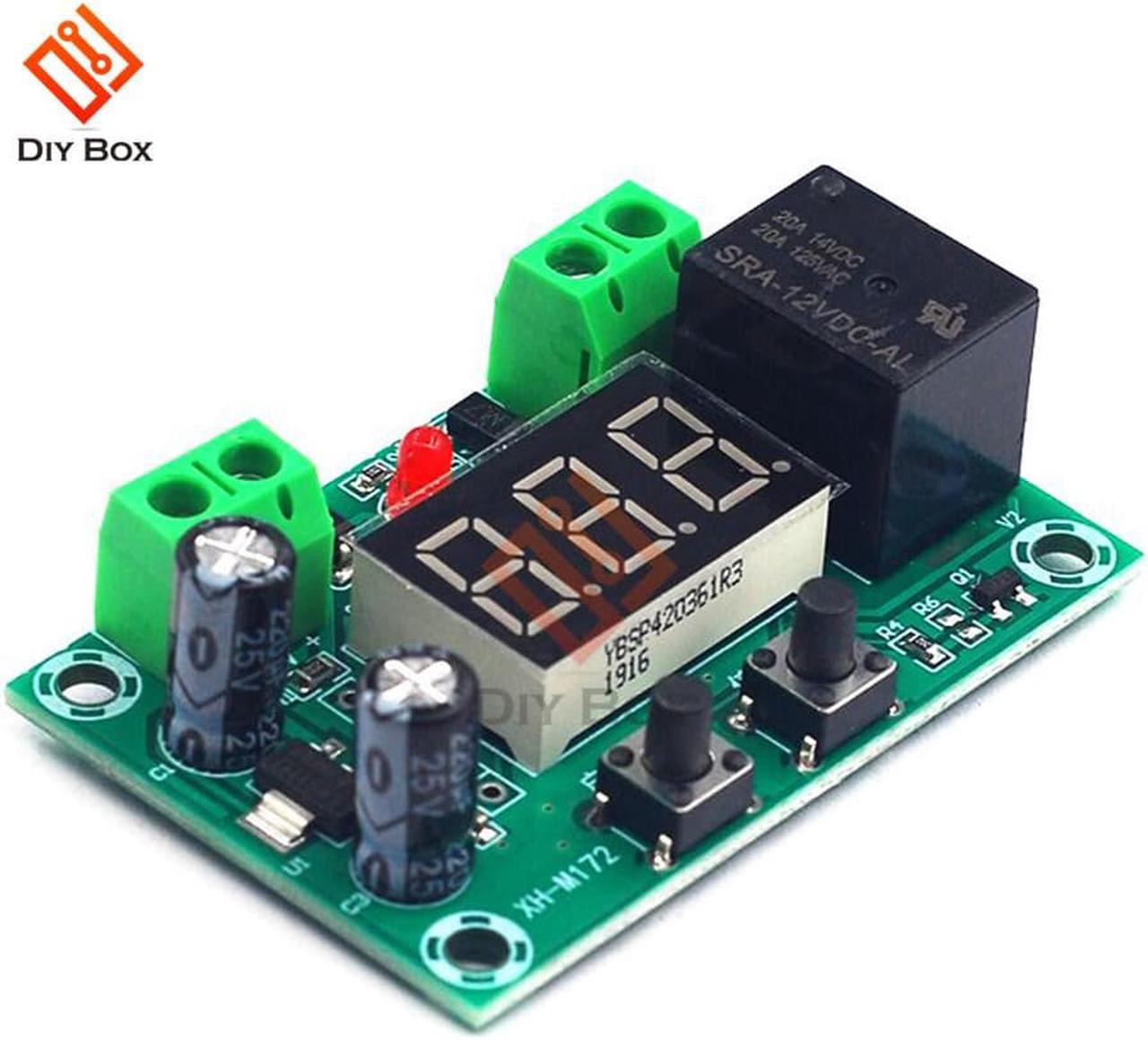 DC12V Intermittent Work Module 0-999 Minutes Timing Work Module Intermittent Output Switch Control Board