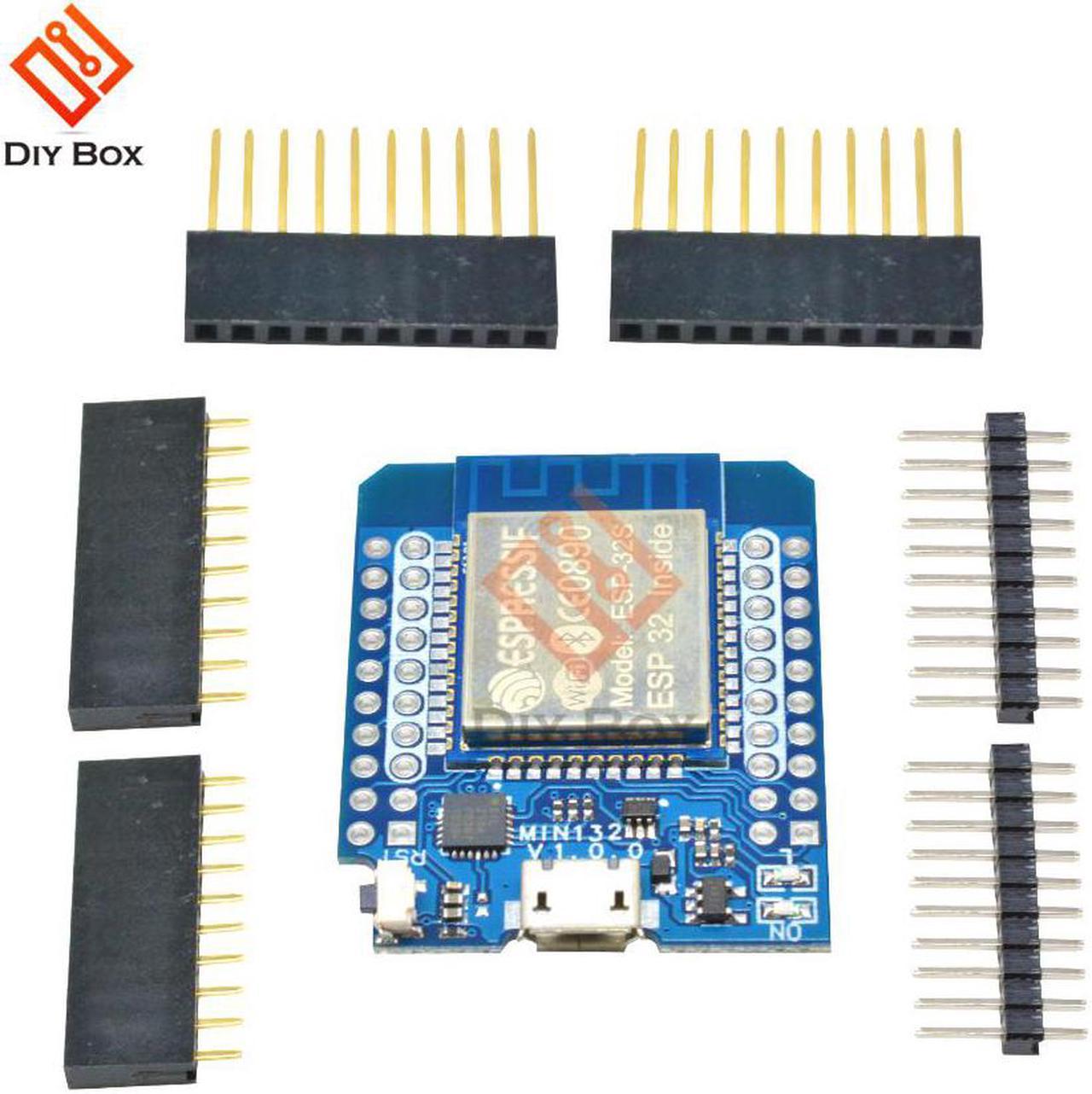 1 Set For Wemos MINI D1 ESP32 WiFi + Bluetooth For Wemos D1 Mini Esp8266 Module With Pins In Stock