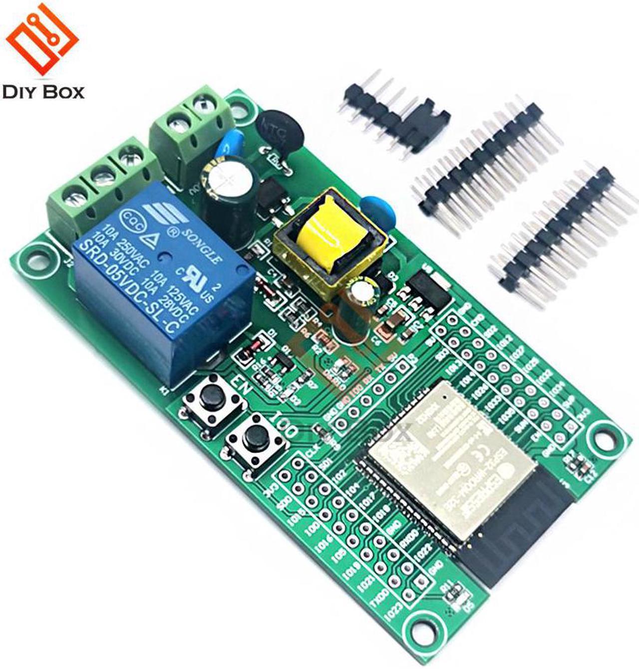 AC Power Supply ESP32 Single Relay Development Board Module Equipped With ESP32-WROOM-32E AC90-250V Smart Home Wireless Control