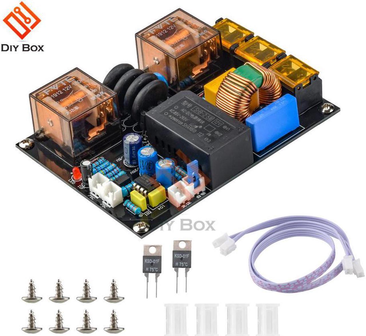 3500W Power Amplifier EMI Power Filter and Soft Start All-in-one Integrated Board 1.6MM Double-sided Tinned PCB board