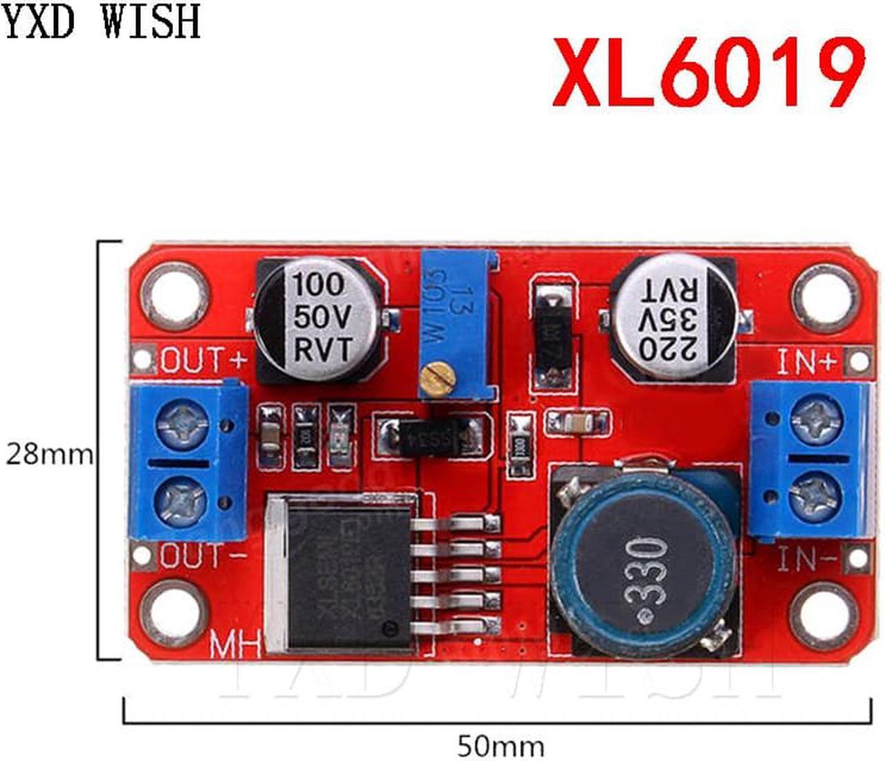 Module d'alimentation électrique 5A, régulateur de tension, sortie réglable, XL6019, 3.3V-35V à 5V 6V 9V 12V 24V