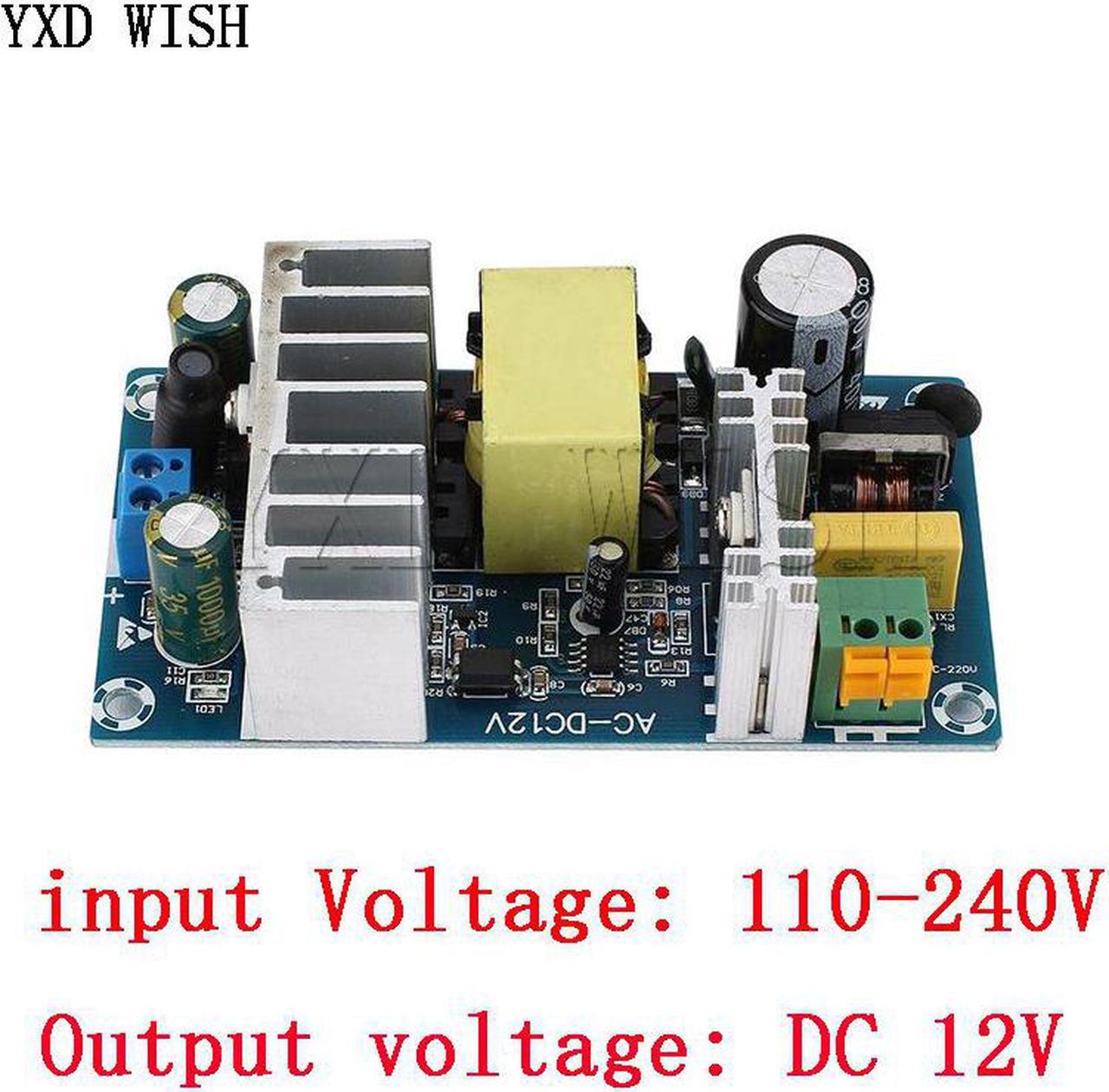 Module d'alimentation électrique de commutation 100, 240V à DC 12V, 8a, Module AC-DC