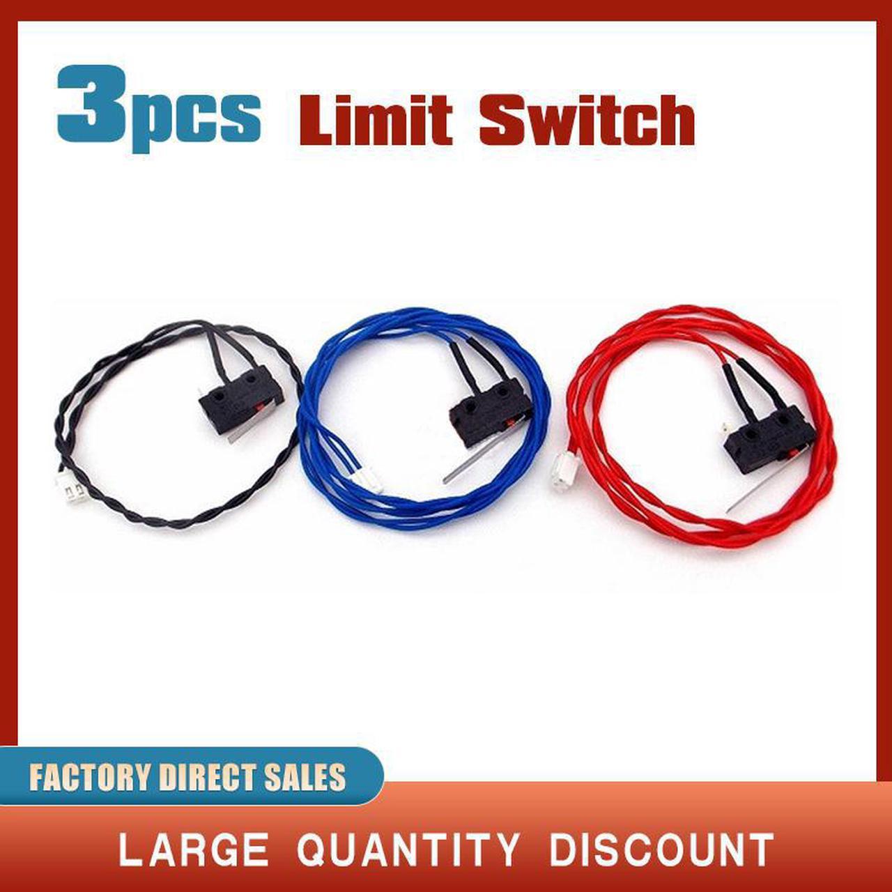 UM2 3D printer UM2+ Extended + Limit Switch Kit Red Blue Black Cable Endstop HX2.54 Connector