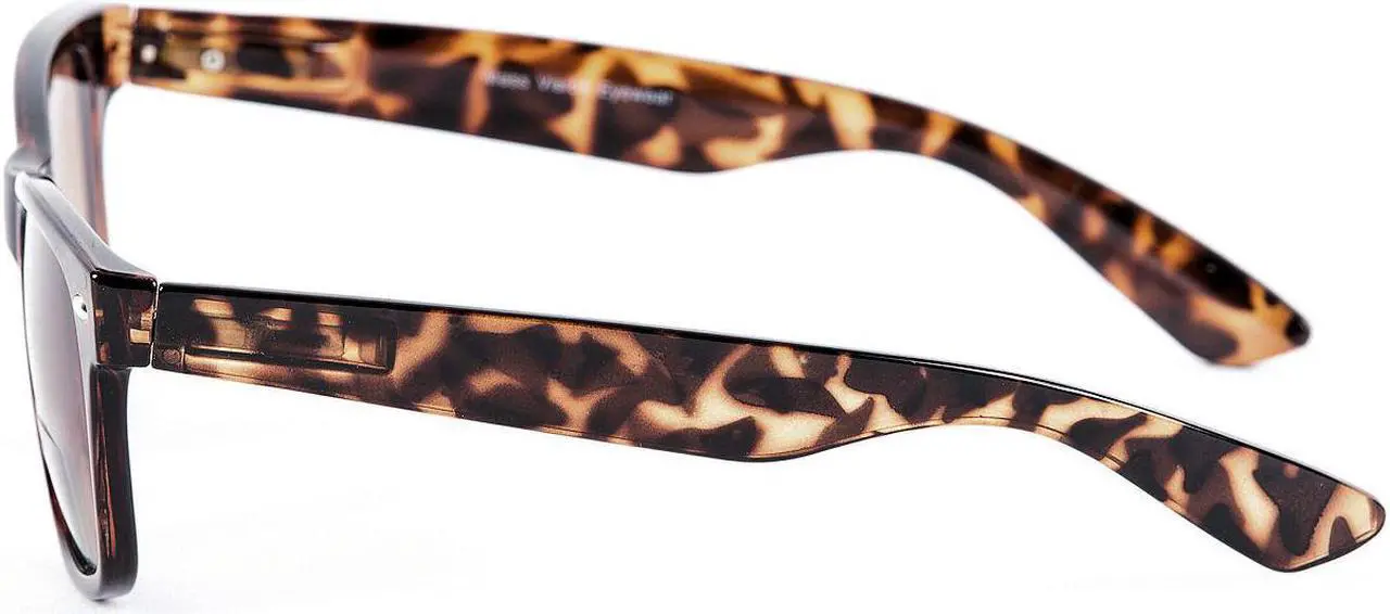 Alt view image 2 of 7 - 3 Pair of Bifocal Reading Sunglasses for Men and Women +3.50 Black/Tortoise