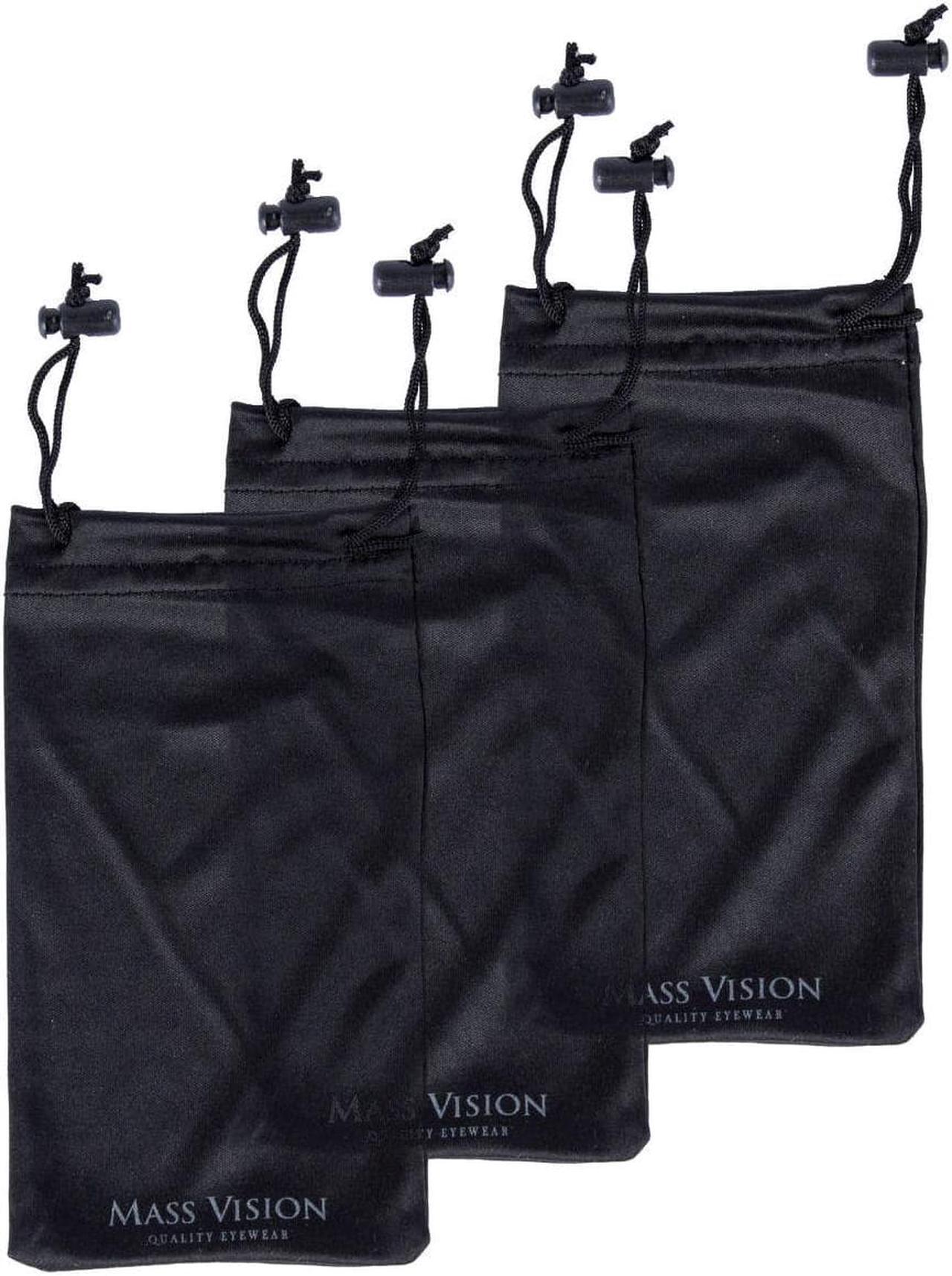 Alt view image 5 of 5 - "The Executive" 3 Pair of Classic Semi-Rimless Bifocal Reading Sunglasses +1.50 Black