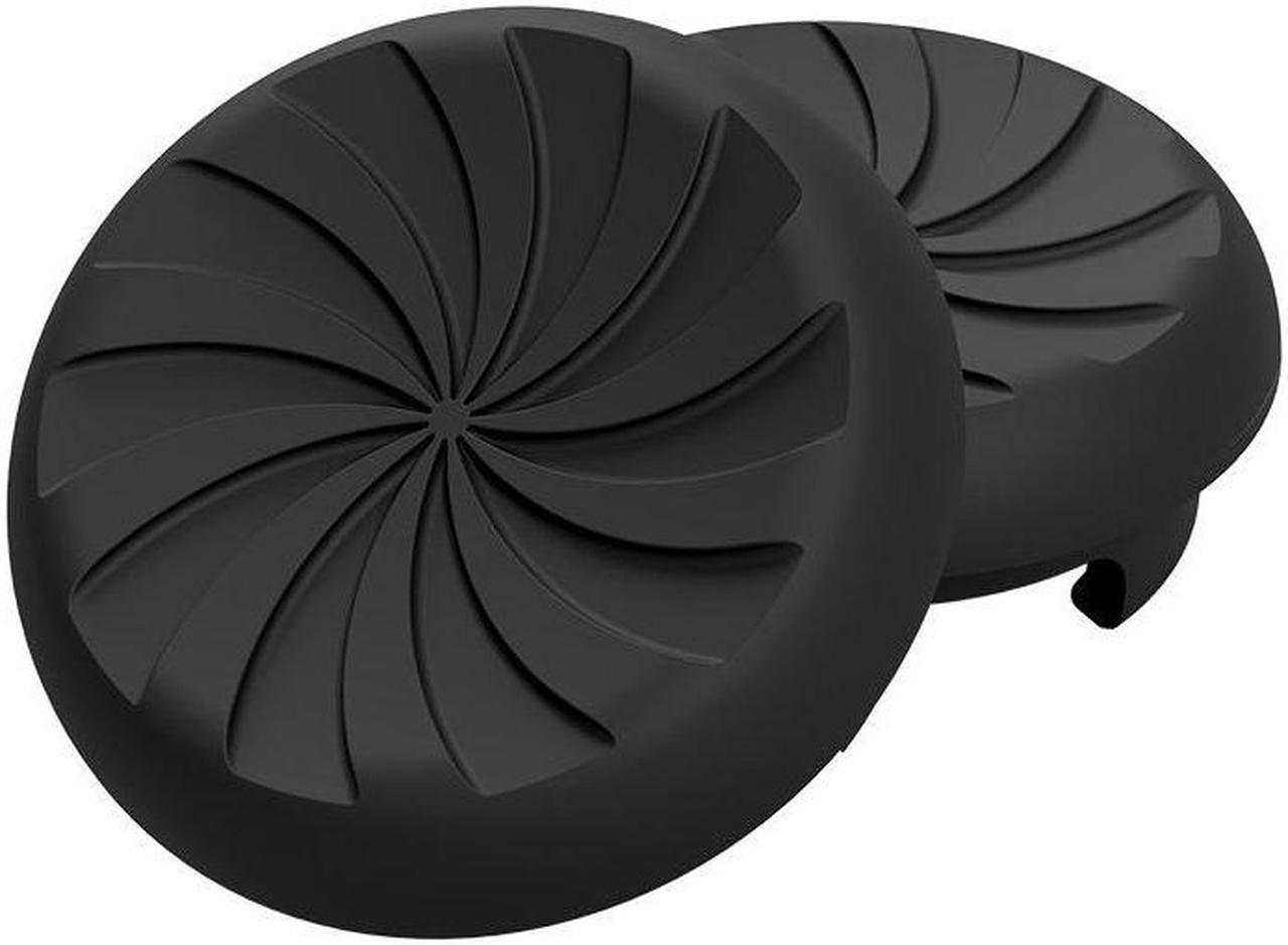 Alt view image 4 of 4 - KontrolFreek Turbo Thumb Grips for Nintendo Switch Joy-Con | Performance Thumbsticks | 2 High-Rise Concave | Black