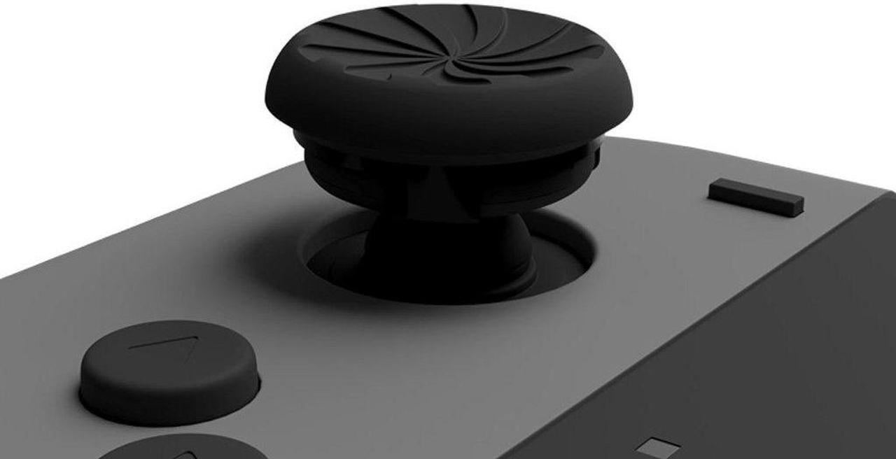 Alt view image 3 of 4 - KontrolFreek Turbo Thumb Grips for Nintendo Switch Joy-Con | Performance Thumbsticks | 2 High-Rise Concave | Black