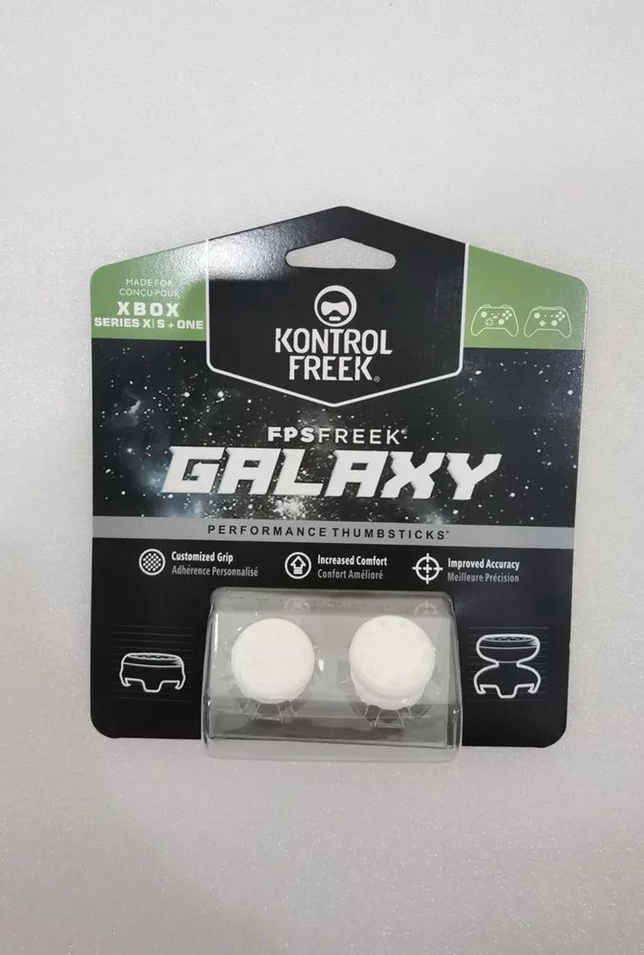 Alt view image 7 of 7 - KontrolFreek FPS Freek Galaxy White for Xbox One and Xbox Series X/S Controller | 2 Performance Thumbsticks | 1 High-Rise, 1 Mid-Rise | Galaxy white