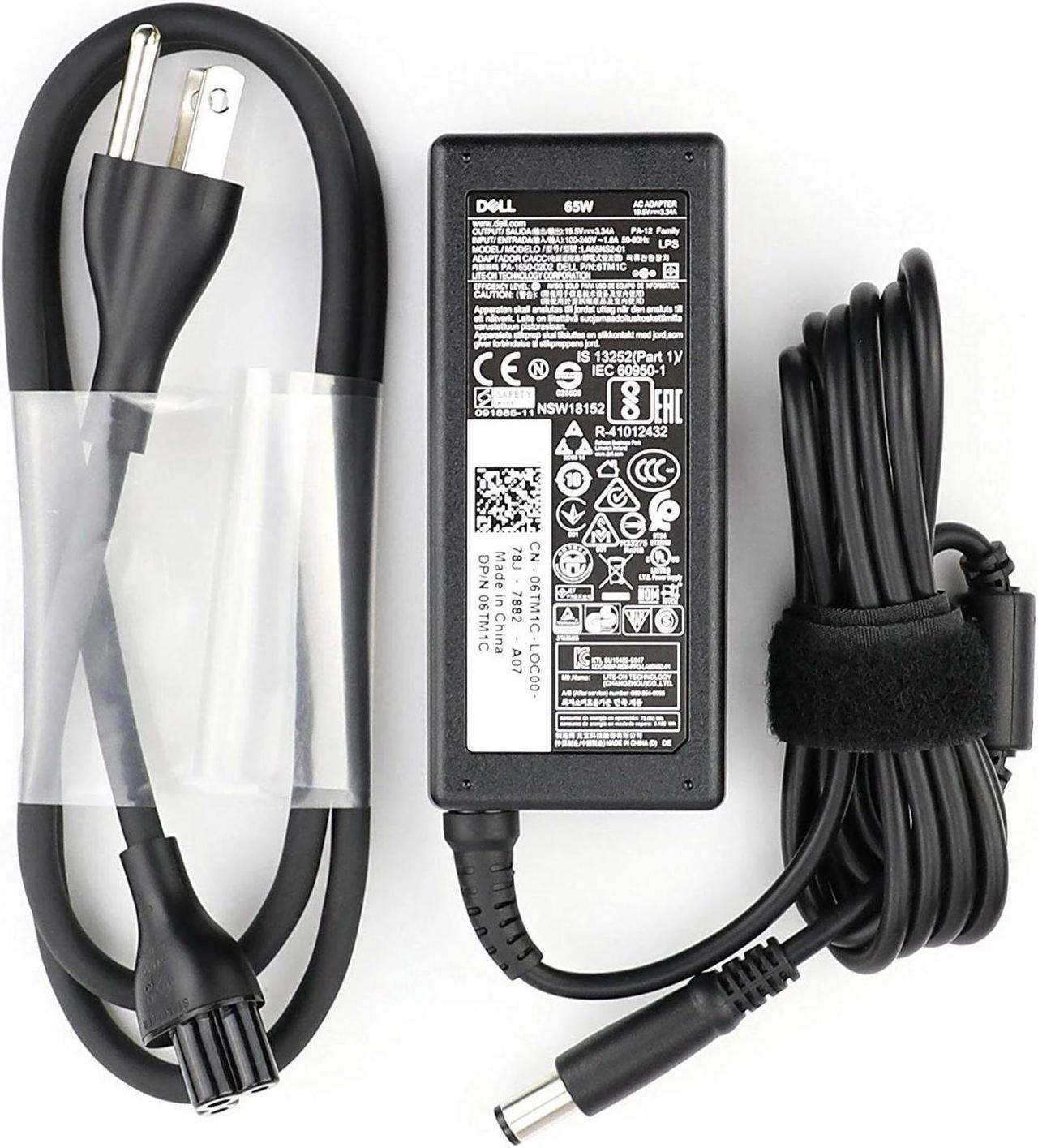 Dell 65W 19.5V 3.34A Ac Adapter Charger Power Supply DA65PM111