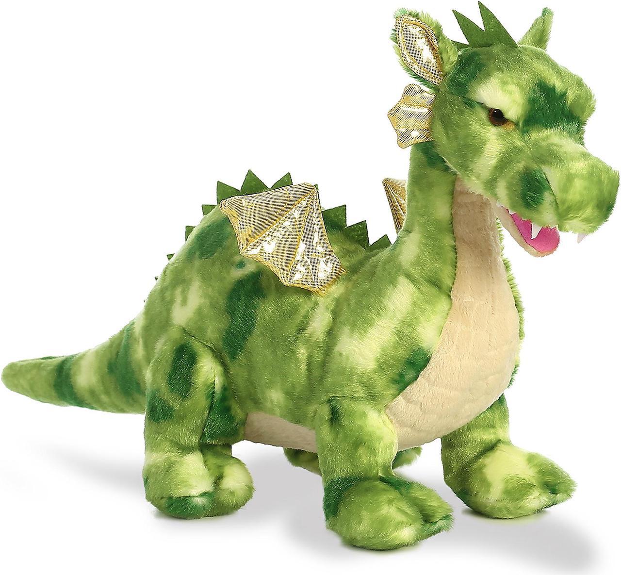 Alt view image 4 of 4 - Aurora World Dragon Plush, Vollenth The Green
