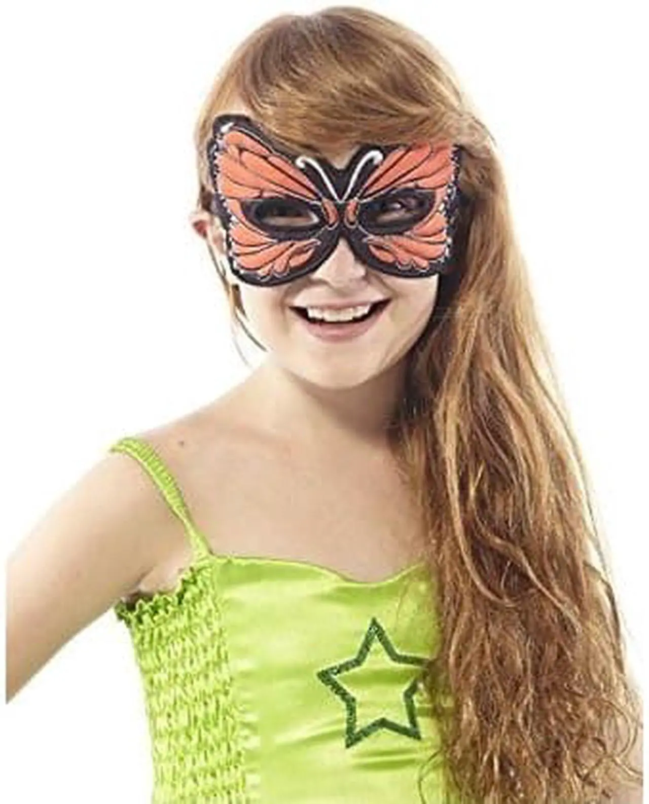 Main image of Douglas Cuddle Toys Orange Butterfly Mask