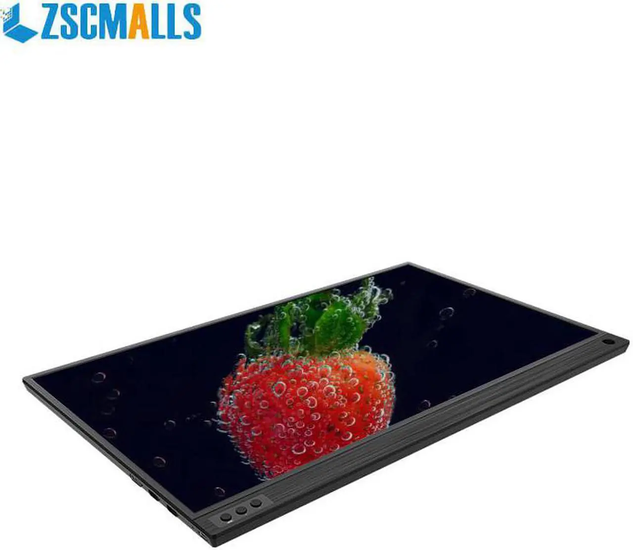 Alt view image 6 of 7 - ZSCMALLS Portable Monitor 15.6 Inch 1080P Full HD Computer Display USB C Dual Monitor with Speaker, Gaming Monitor for PS3 PS4 Xbox Nintendo Raspberry pi