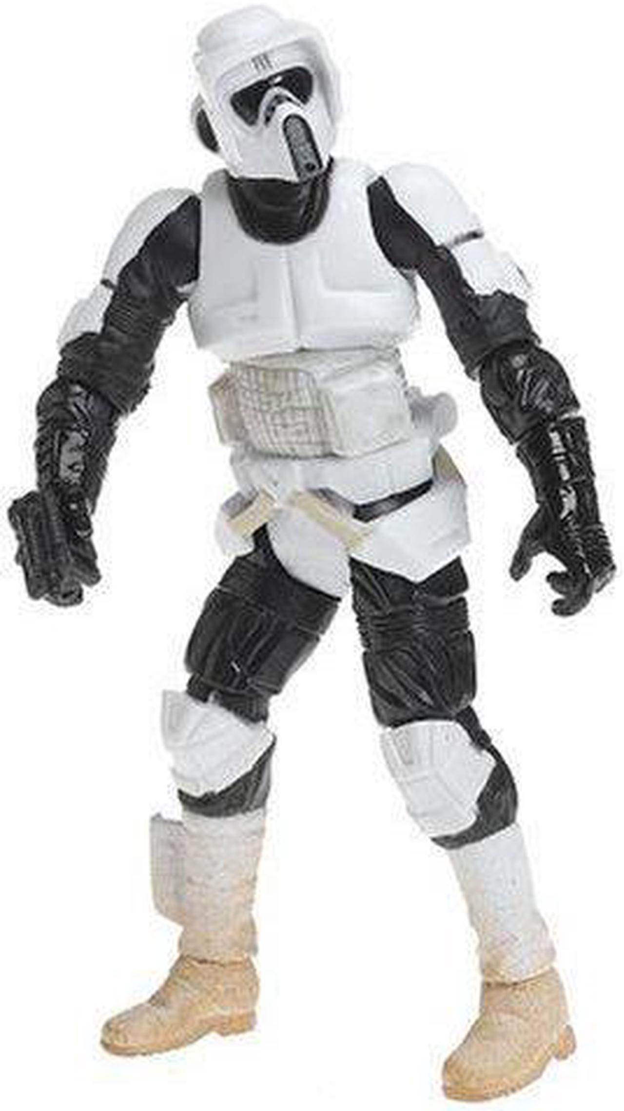 Star Wars, The Saga Colllection, Vintage Action Figure Biker Scout, 3.75 Inches