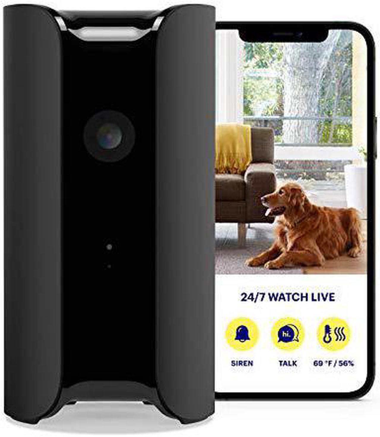 Alt view image 3 of 3 - all-in-one indoor hd wifi security camera includes 1-year premium service plan ($120 value) built in siren, climate monitor, mo