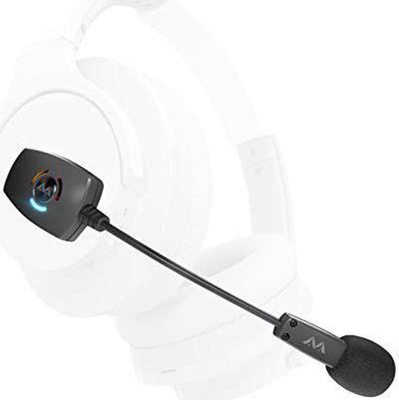 Alt view image 6 of 6 - Antlion Audio ModMic Wireless Attachable Boom Microphone for Headphones - Compatible with PC, Mac, Linux, PS4, Any USB A Type