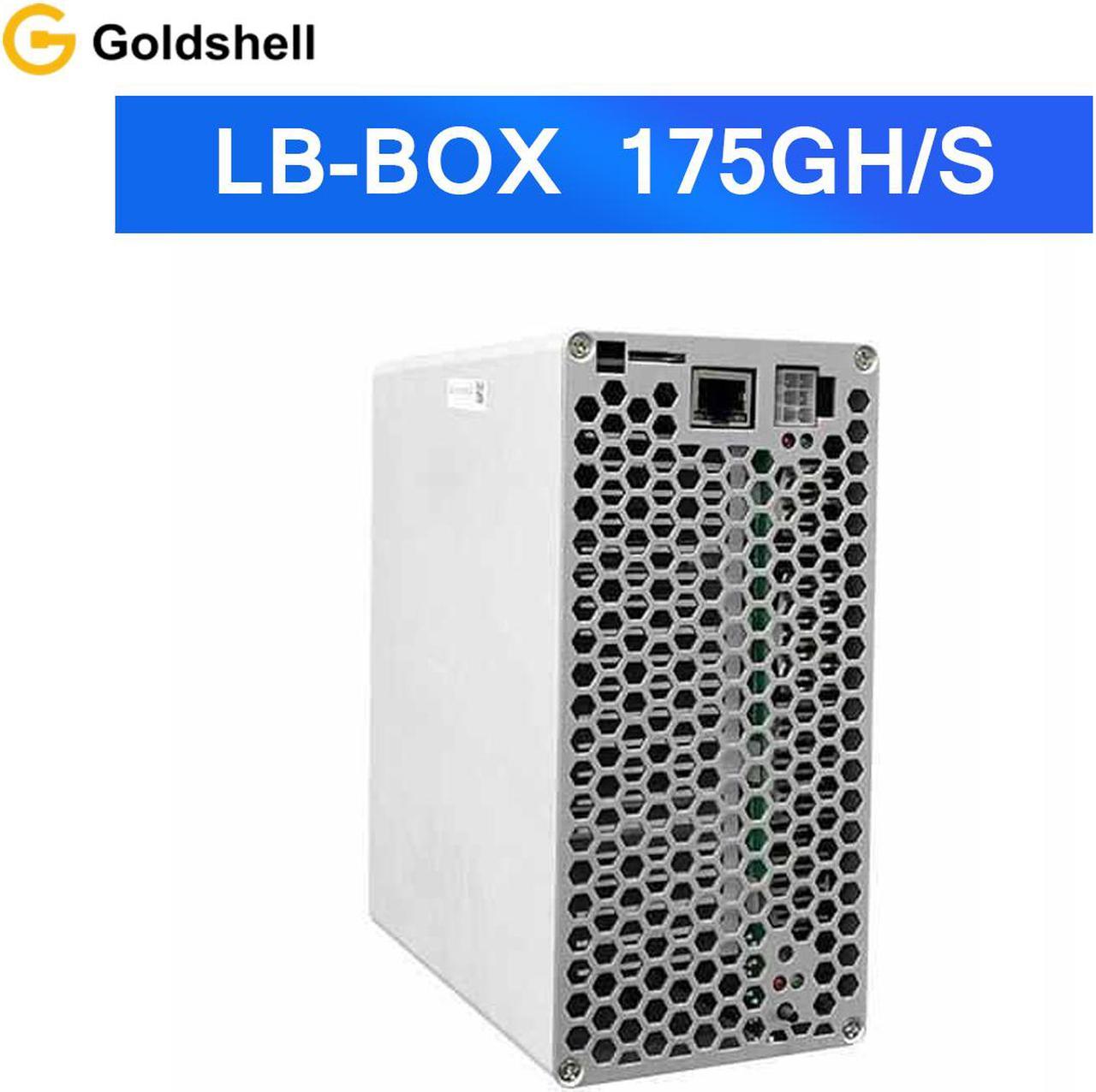 Goldshell LB-BOX 175GH/S (without Power Cord) Simple Mining Machine LBC 162W Low Noise Miner Small Home Riching(without Power Cord)