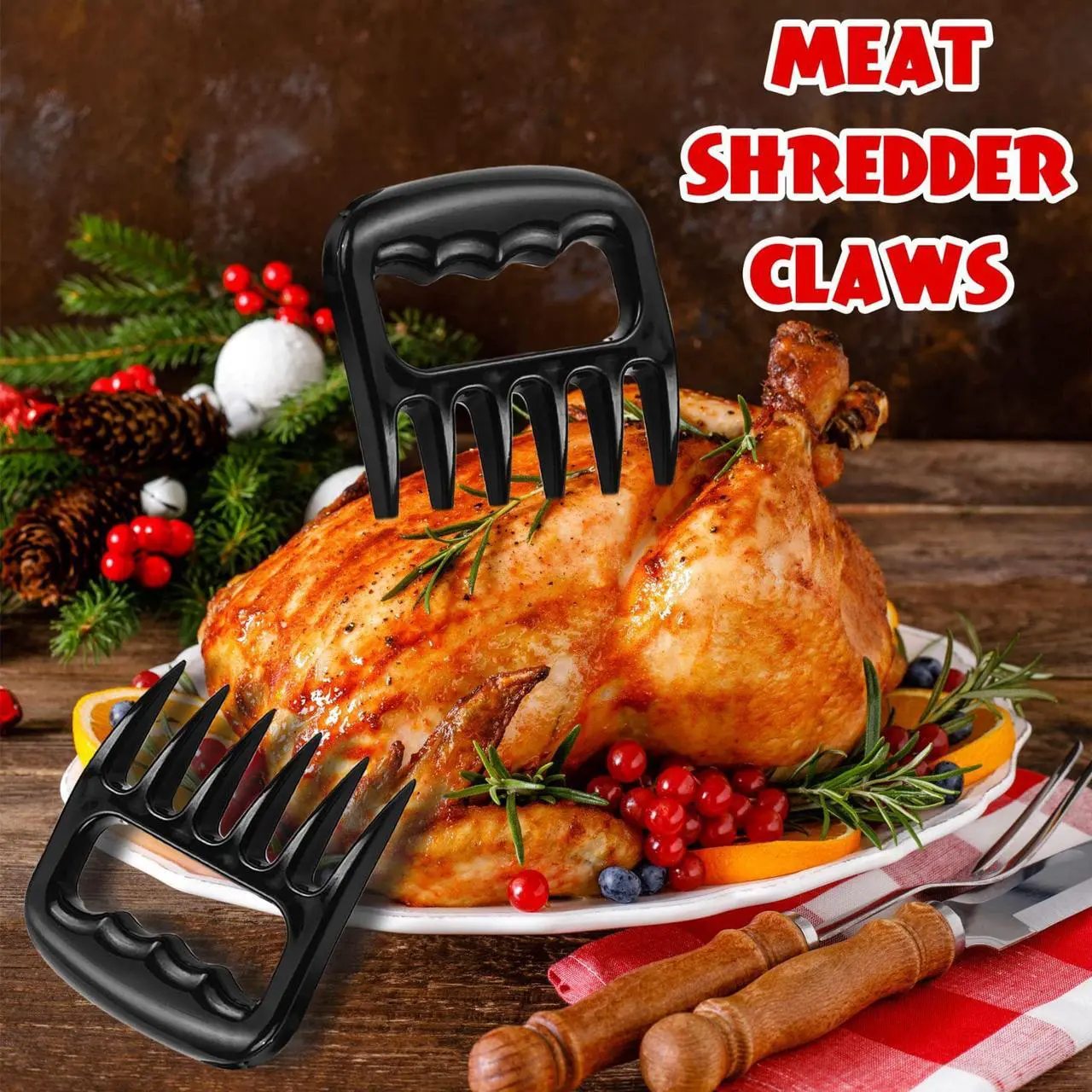 Alt view image 2 of 6 - Stainless steel barbecue tool set, suitable for camping, tail party for men and women on Father's Day.