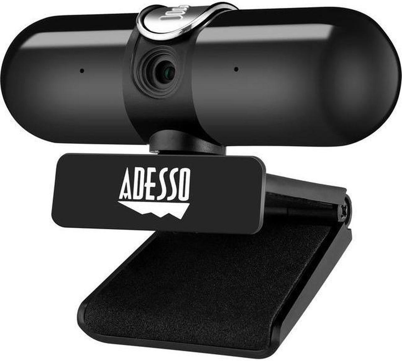 Cybertrack h7 1080p hd auto focus webcam with built-in dual microphone, tripod mount and privacy shutter cover