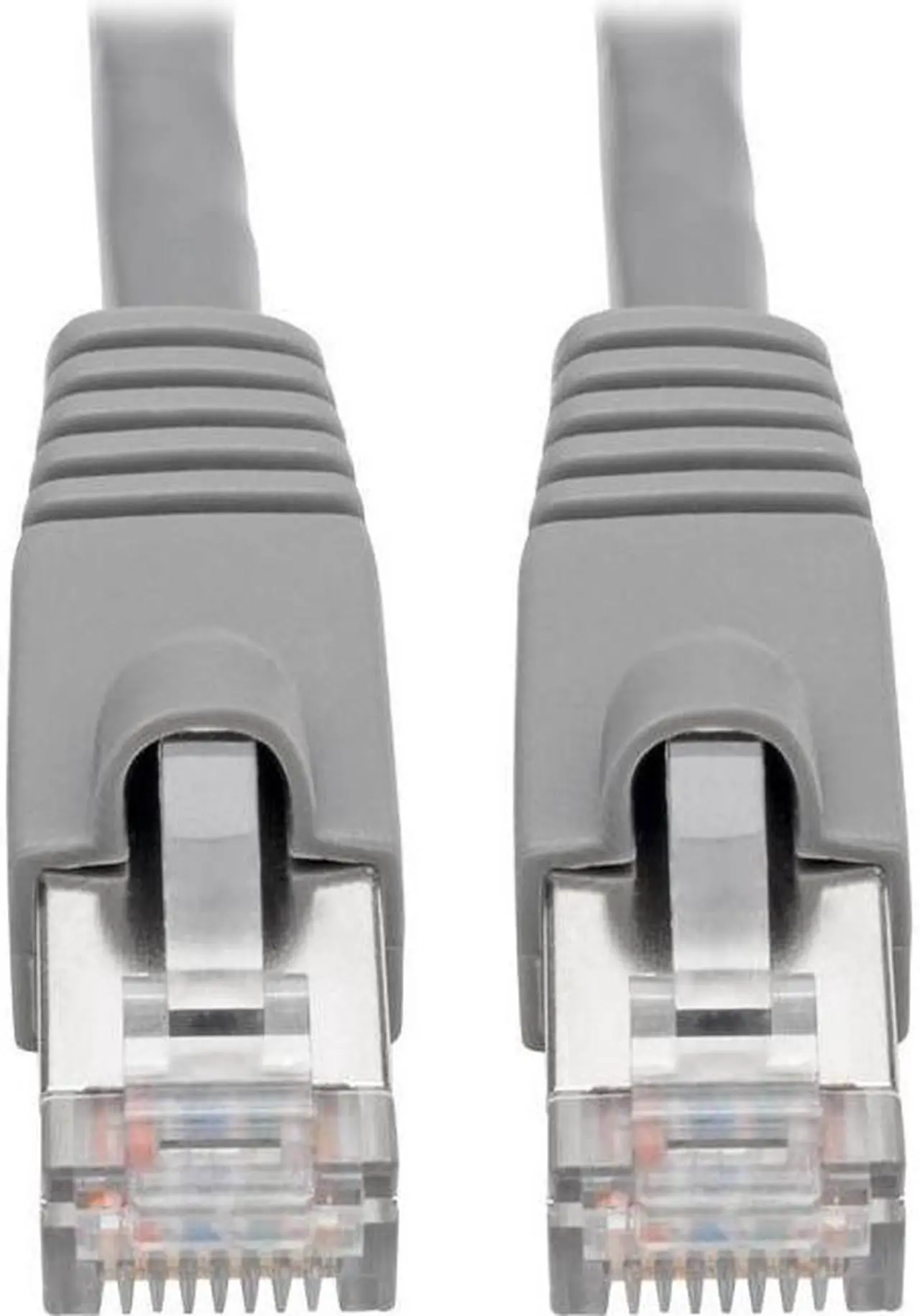 Alt view image 19 of 20 - Tripp Lite N262-010-GY Cat6A 10G-Certified Snagless Shielded Stp Network Patch Cable (Rj45 M/M) , Poe, Gray, 10 Ft. - Patch Cable (Dte) - Rj-45 (M) To Rj-45 (M) - 10 Ft - Stp - Cat 6A - Ieee 802.3Af