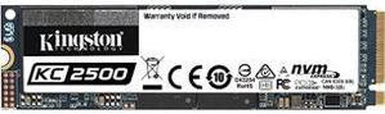 Alt view image 10 of 11 - Kingston KC2500 2TB M.2 2280 PCIe NVME Internal SSD SKC2500M8/2000G