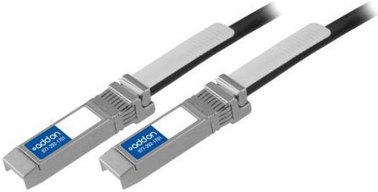 Alt view image 3 of 8 - AddOn SFP-H10GB-CU2M-AO AddOn Cisco SFP-H10GB-CU2M Compatible TAA Compliant 10GBase-CU SFP+ to SFP+ Direct Attach Cable (Passive Twinax, 2m) - 100% application tested and guaranteed compatible
