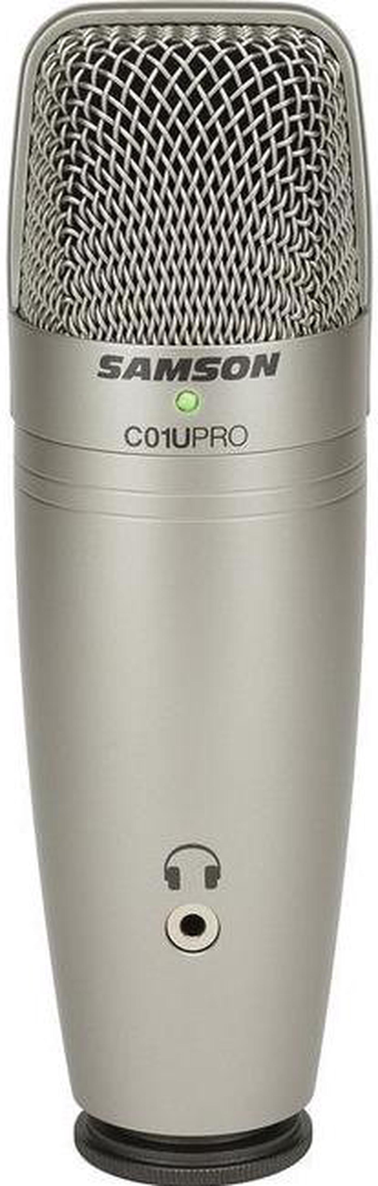 Alt view image 17 of 20 - Samson C01U PRO USB Studio Condenser Microphone