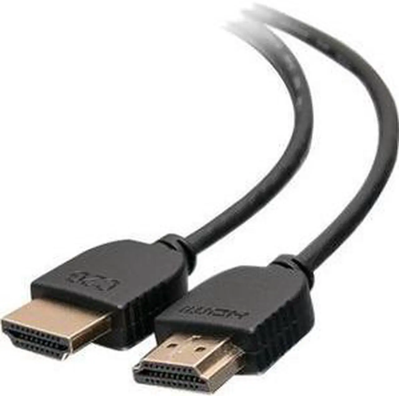 Alt view image 4 of 6 - C2G 10ft (3m) Flexible Standard Speed HDMI Cable with Low Profile Connectors - 10 ft HDMI A/V Cable for Computer, Monitor, Projector, Home Theater System, HDTV, Gaming Console, Audio/Video Device, Blu