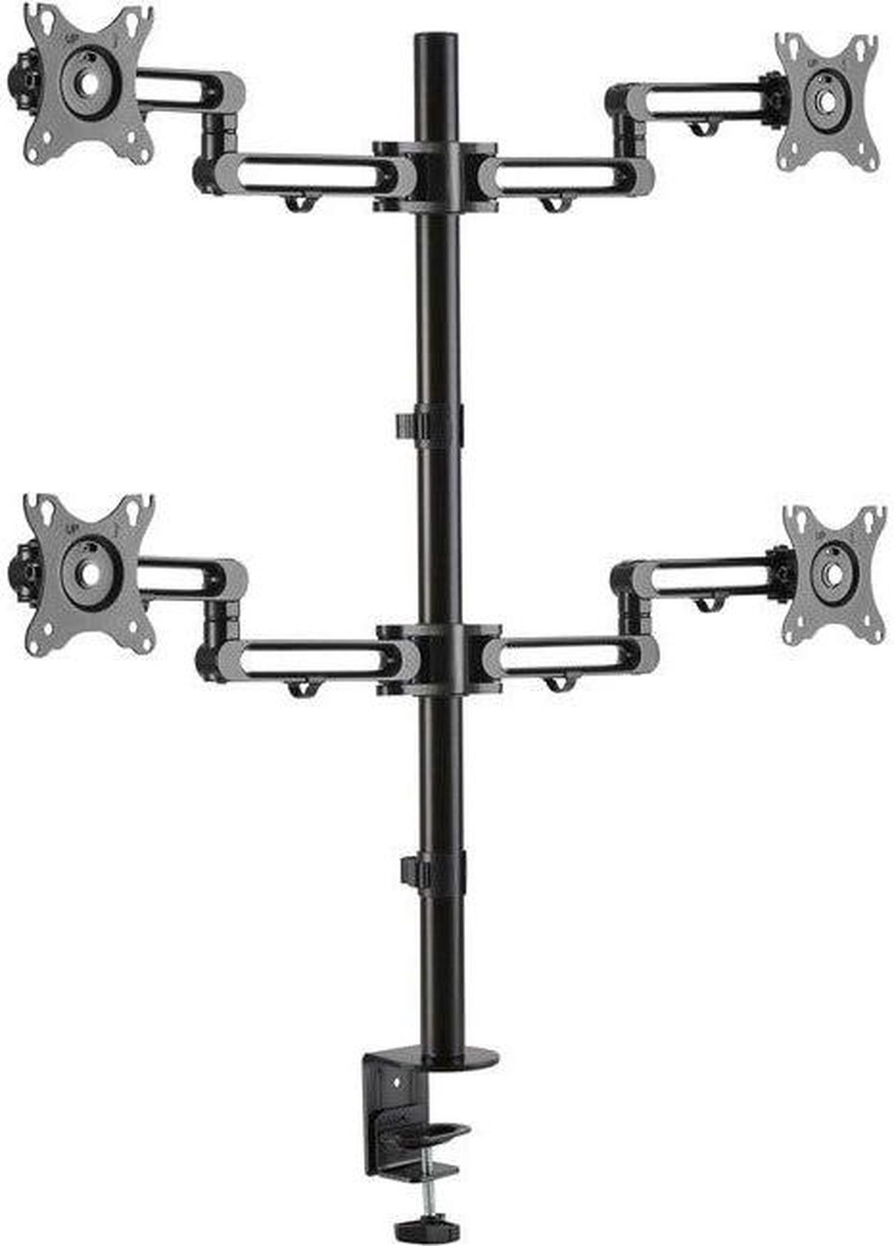 Tripp Lite DDR1327SQFC-1 Clamp Mount for Monitor, Flat Panel Display, HDTV - Black