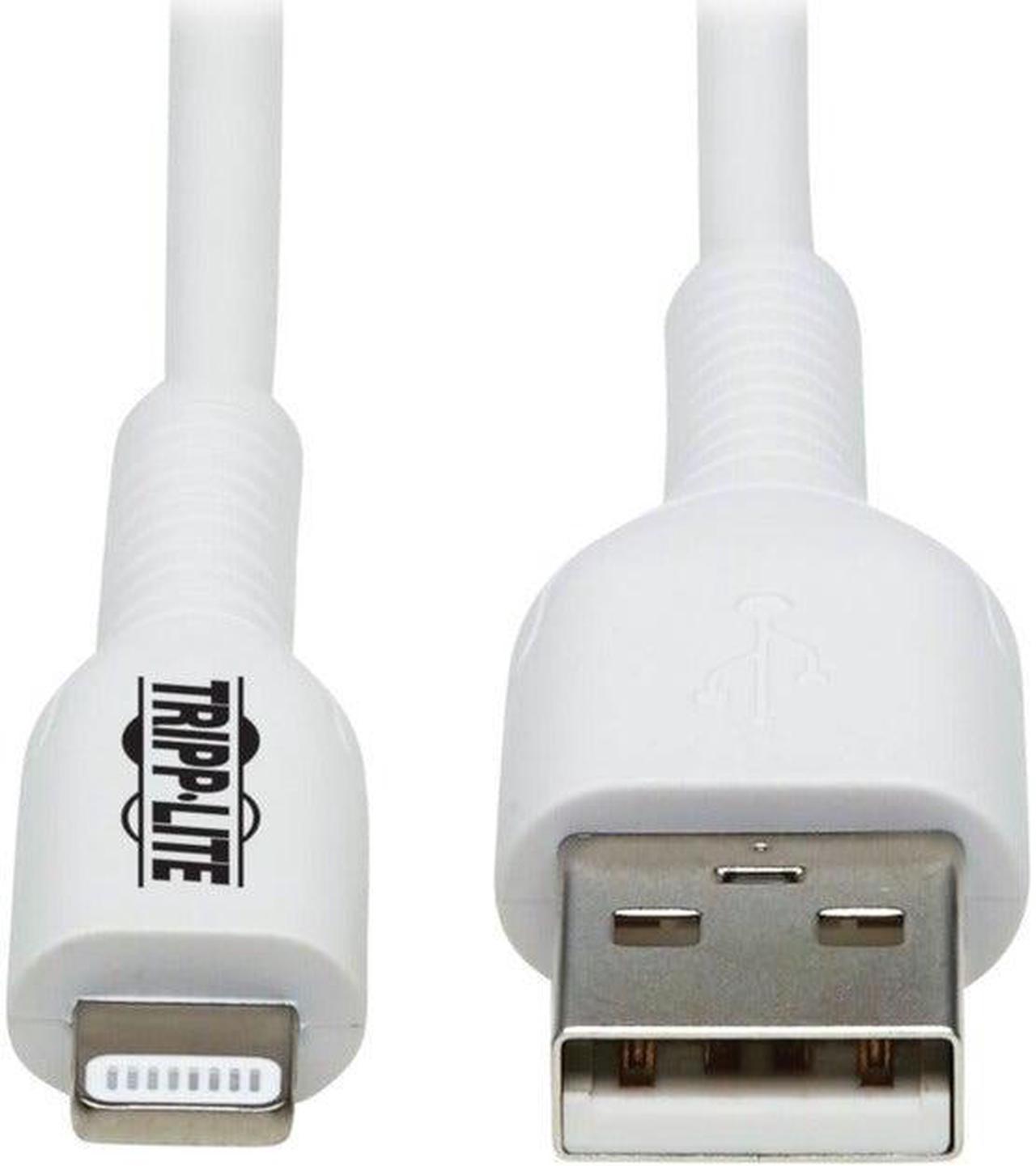 Tripp Lite Safe-IT USB-A to Lightning Sync-Charge Cable Antibacterial 2M